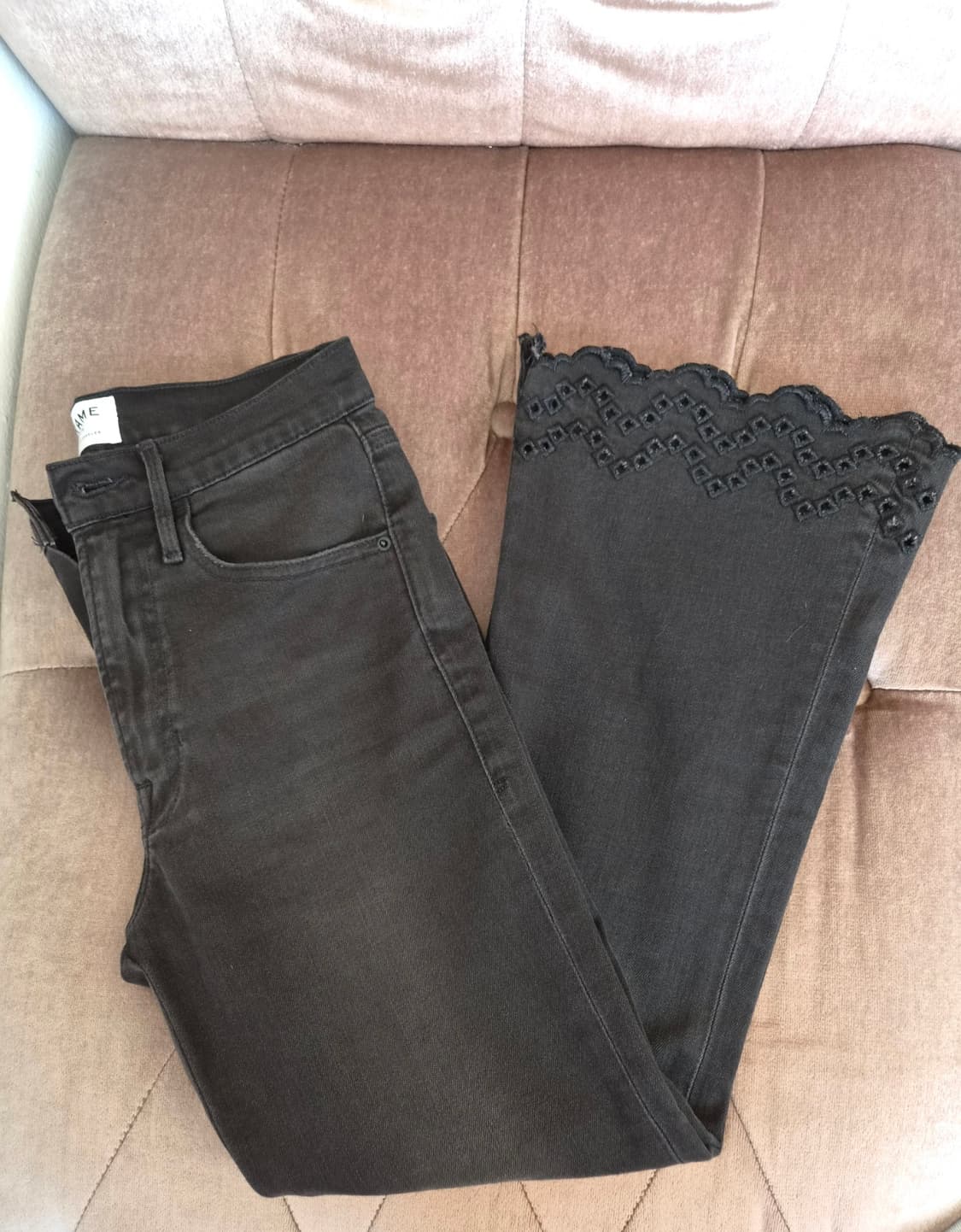 프래암 Frame denim 여성 밑단펀칭부츠컷팬츠 25사이즈 상품이미지1