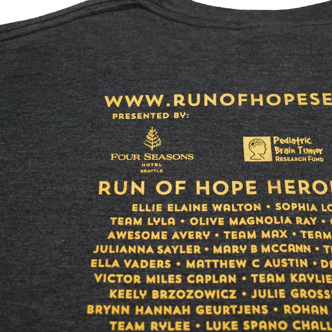 시애틀 RUN OF HOPE 10주년 기념 티셔츠 상품이미지8