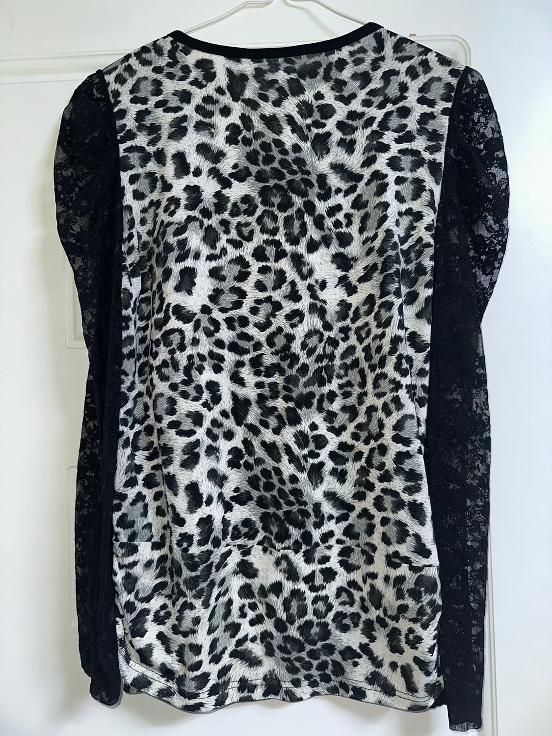 갸루 펑크 시스루 블라우스 상품이미지3