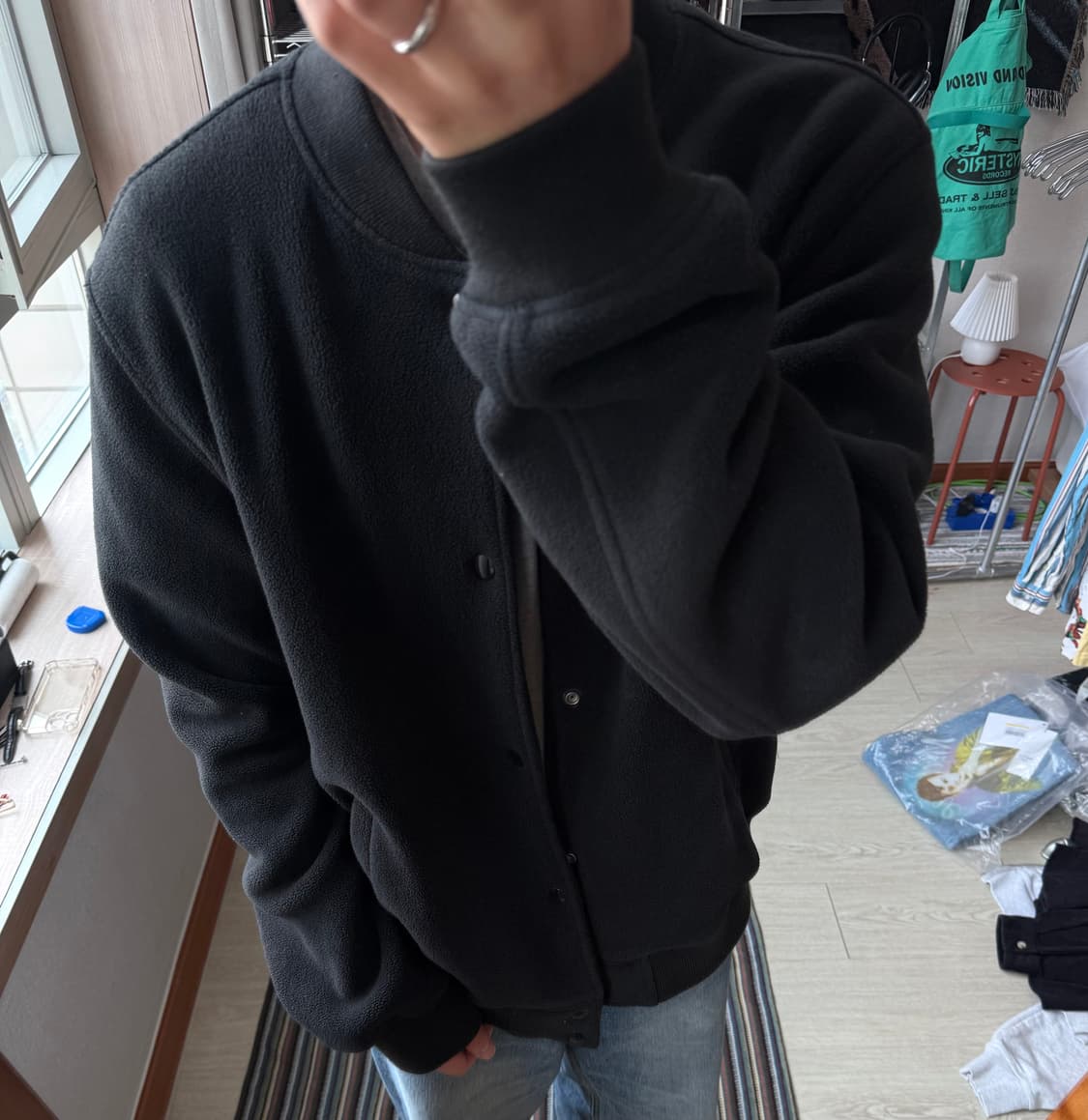 슈프림 플리스 바시티 자켓 상품이미지3