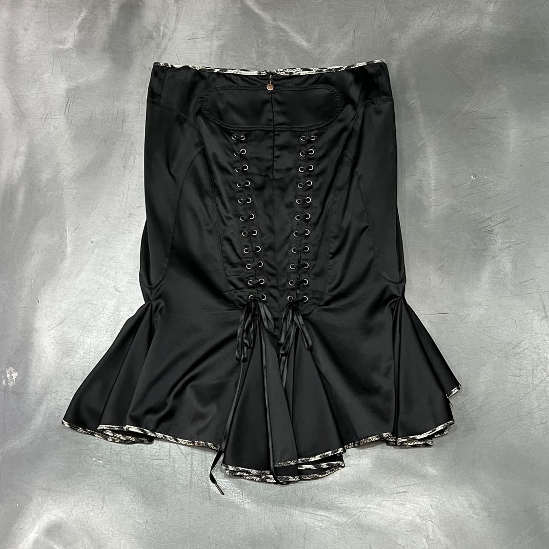  저스트카발리 코르셋 레이스업 스커트 y15209 상품이미지2