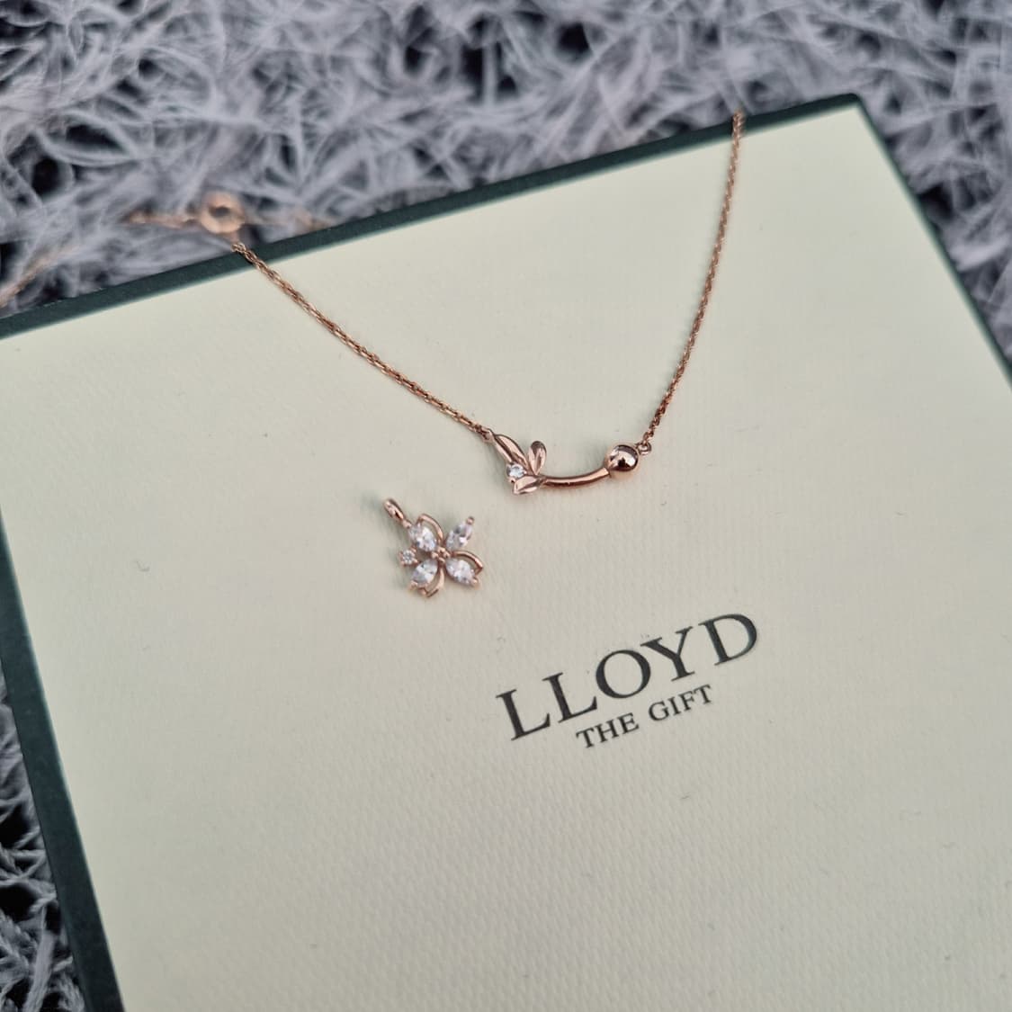 로이드 플라워 14k 목걸이 상품이미지4