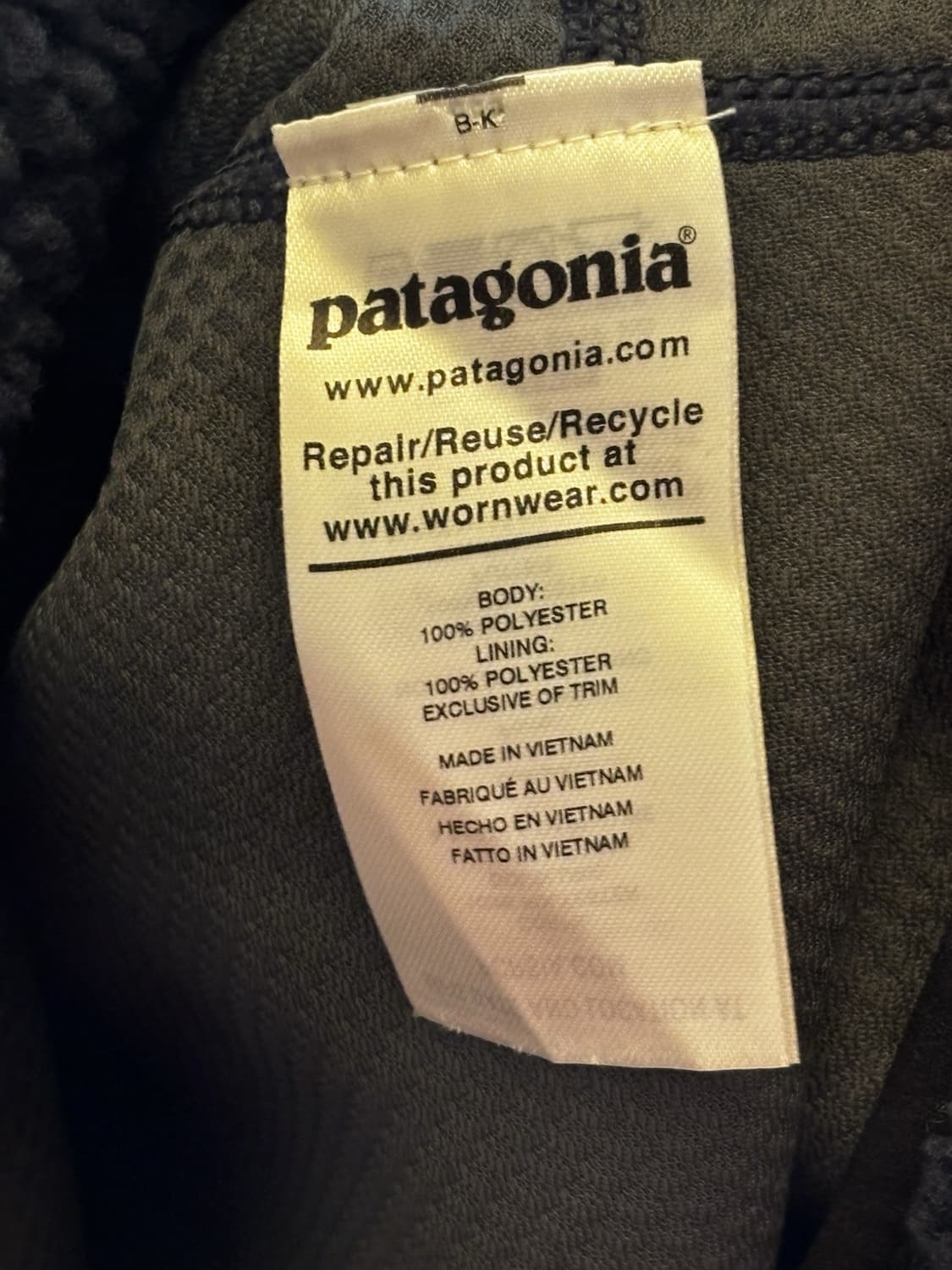 파타고니아 클래식 레트로-X 플리스 자켓 뉴 네이비/블루 상품이미지4