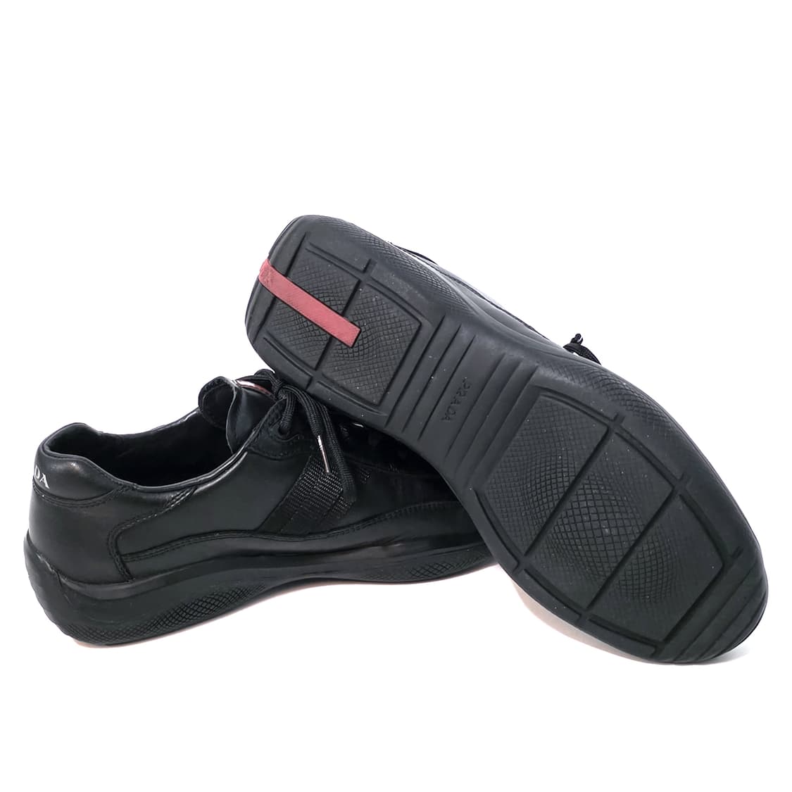 [UK8] 프라다 아메리카컵 스니커즈 블랙 상품이미지6