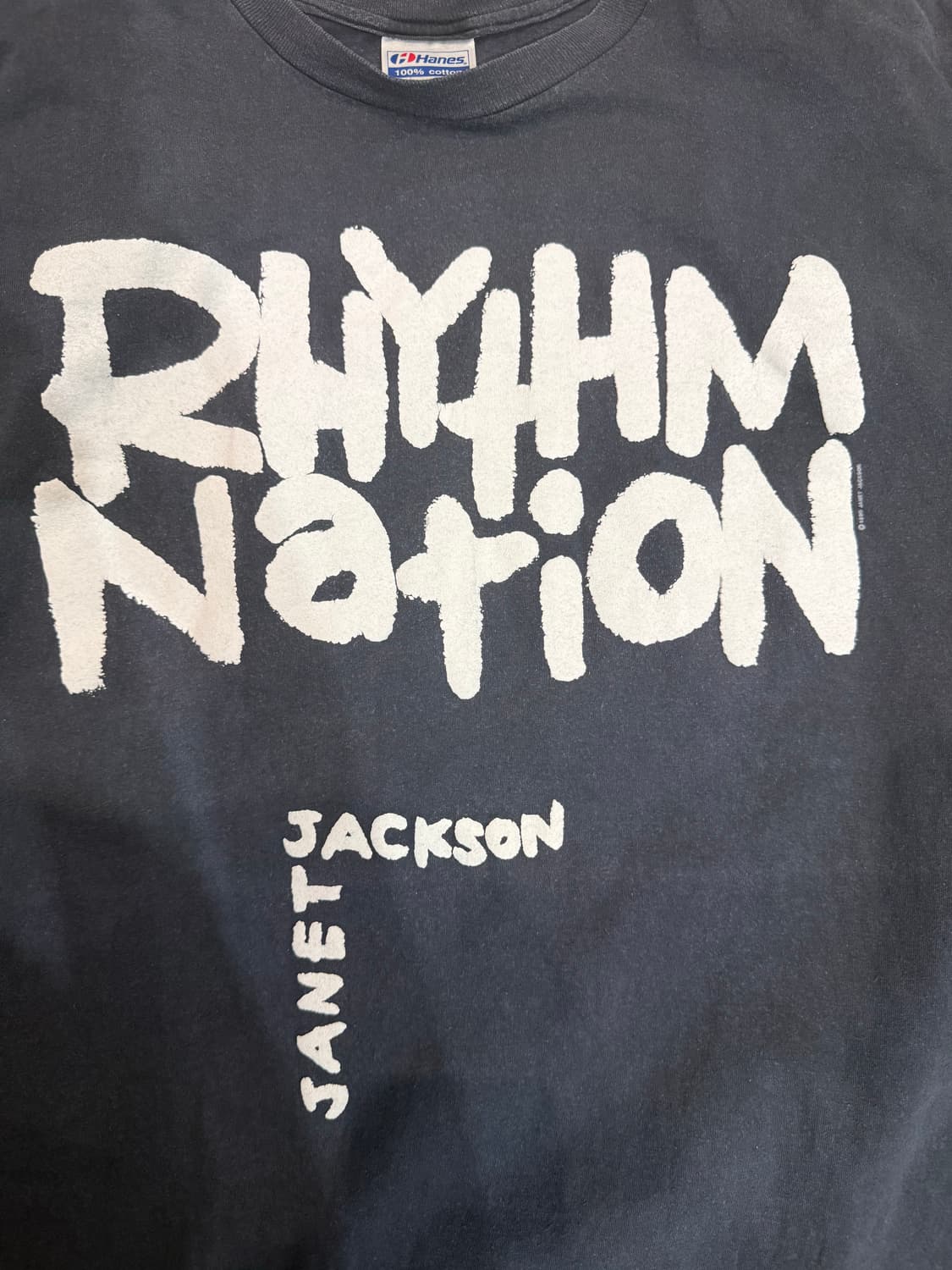 [XL] 90s Janet Jackson 리듬네이션 티셔츠 상품이미지3