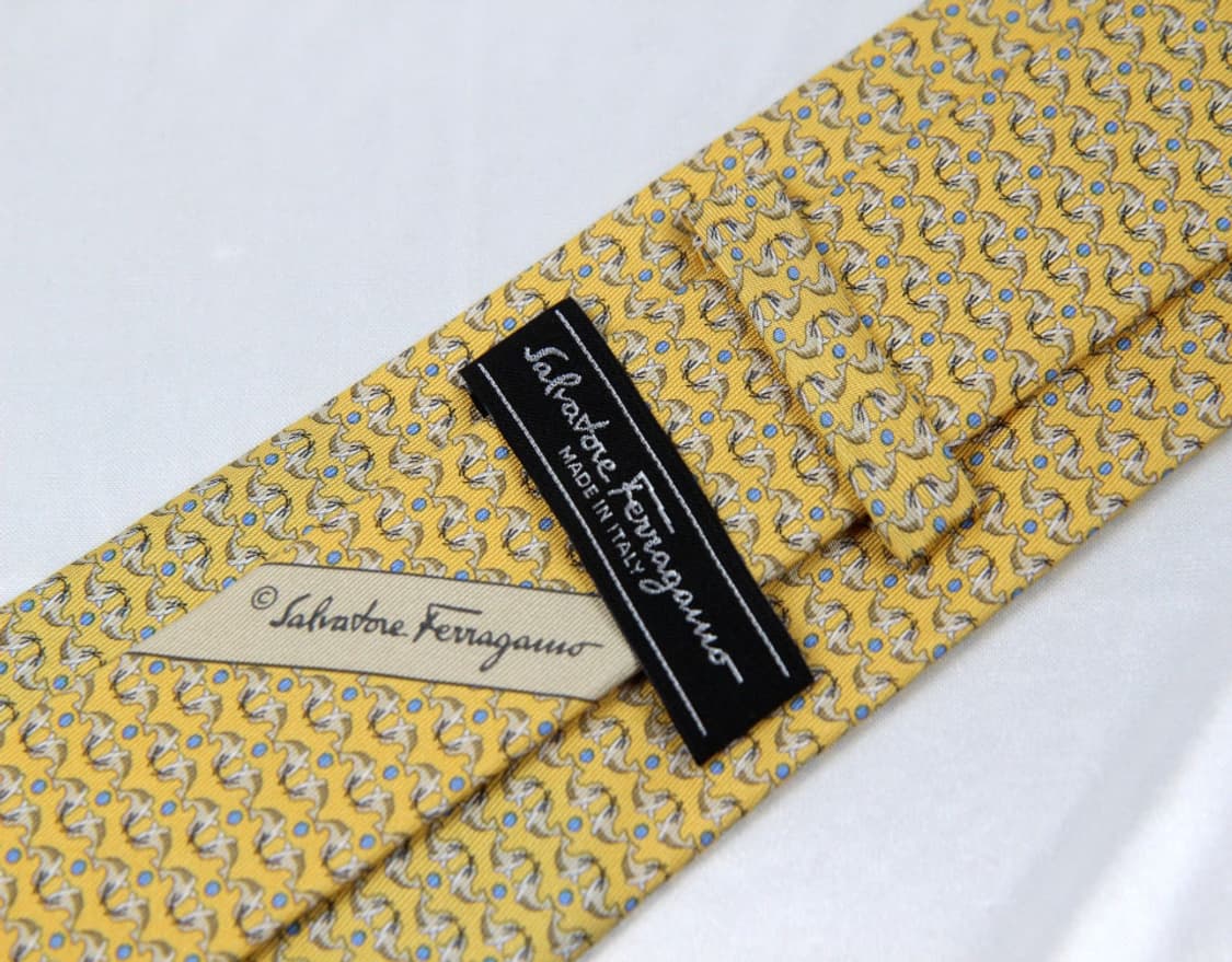 페라가모 7.9cm S등급 신형 남자 명품 넥타이 상품이미지3