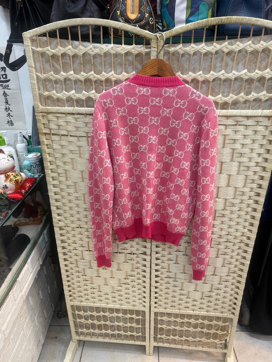 55-66/20ss 정품 구찌 GG로고 자카드 가디건 팝니다 상품이미지8