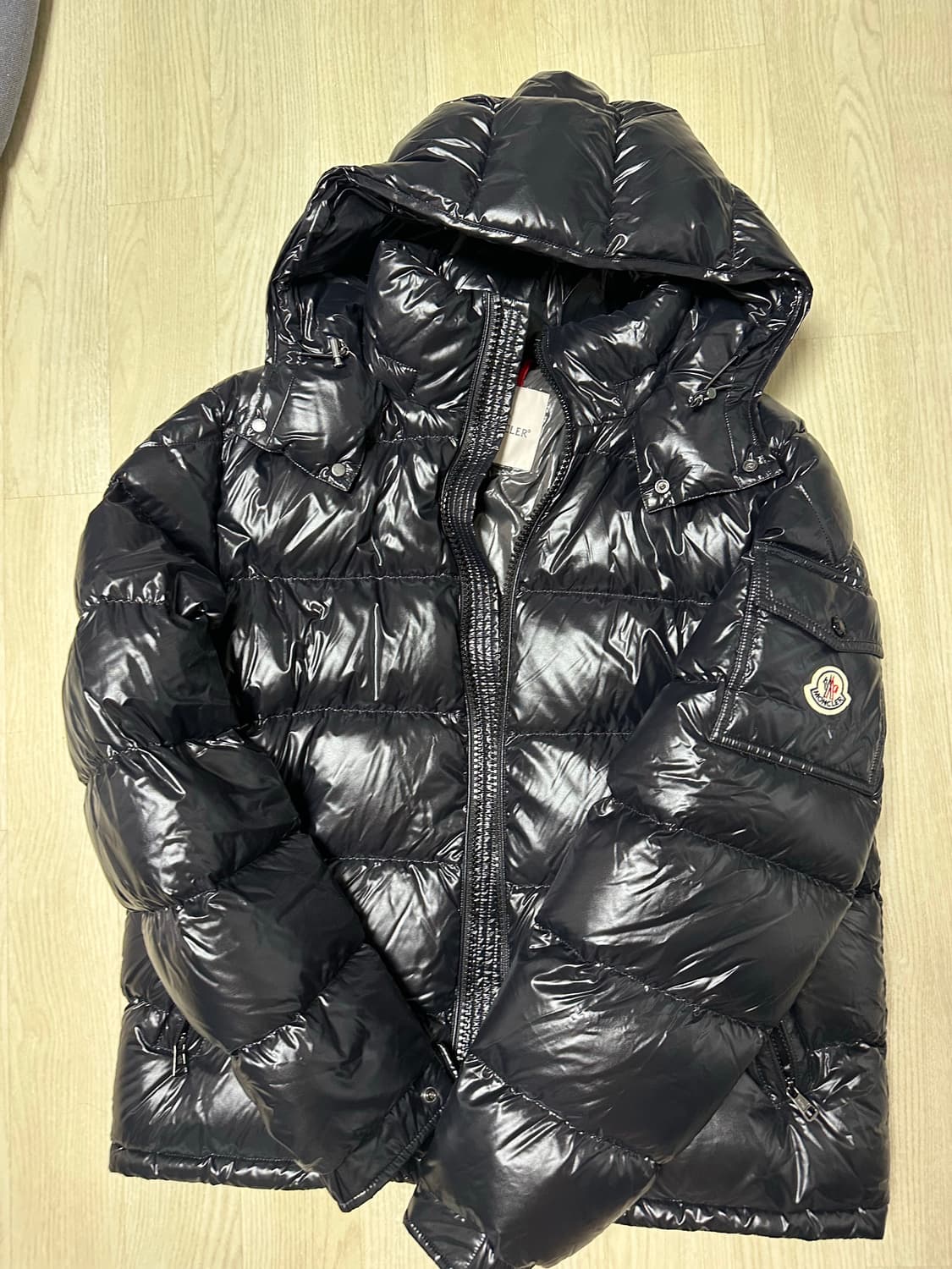 [5사이즈/1회착] 25fw 몽클레어 마야 패딩지켓 블랙 상품이미지1
