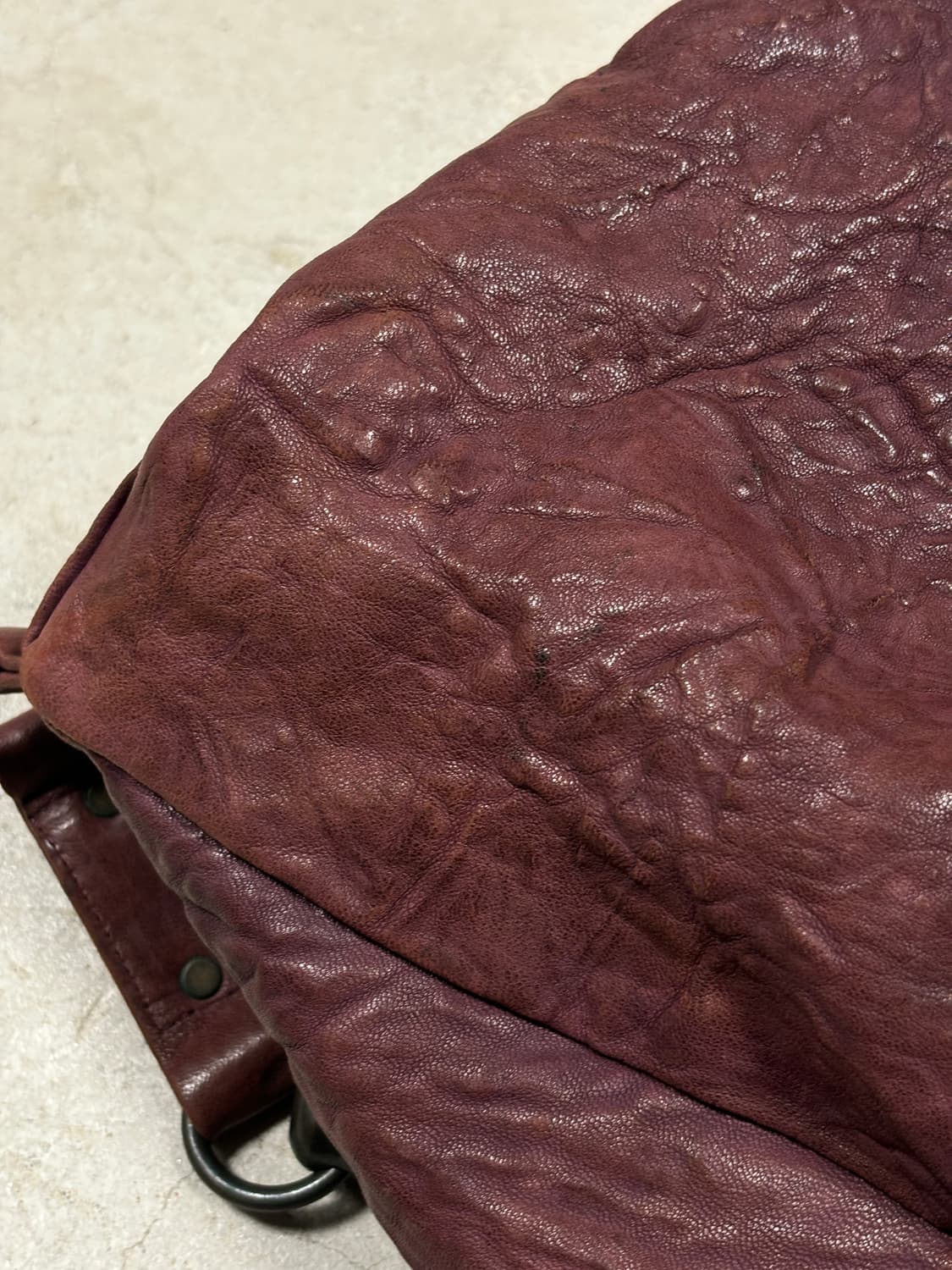 thomas wylde 토마스와일드 버건디 레더 체인백 상품이미지9