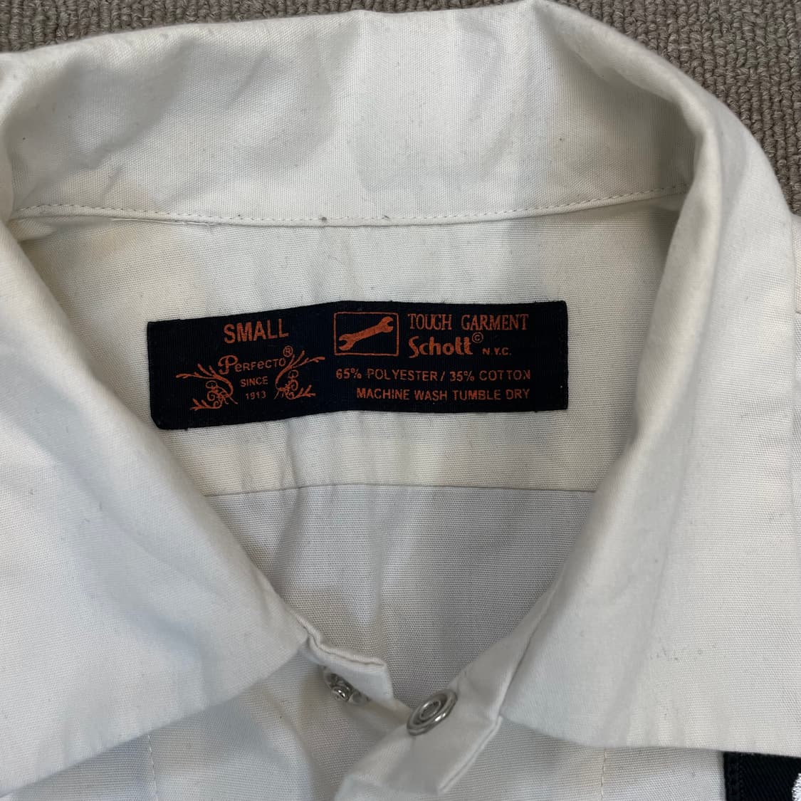 playboy x Schott 플레이보이 쇼트 콜라보 하프셔츠 s  상품이미지3
