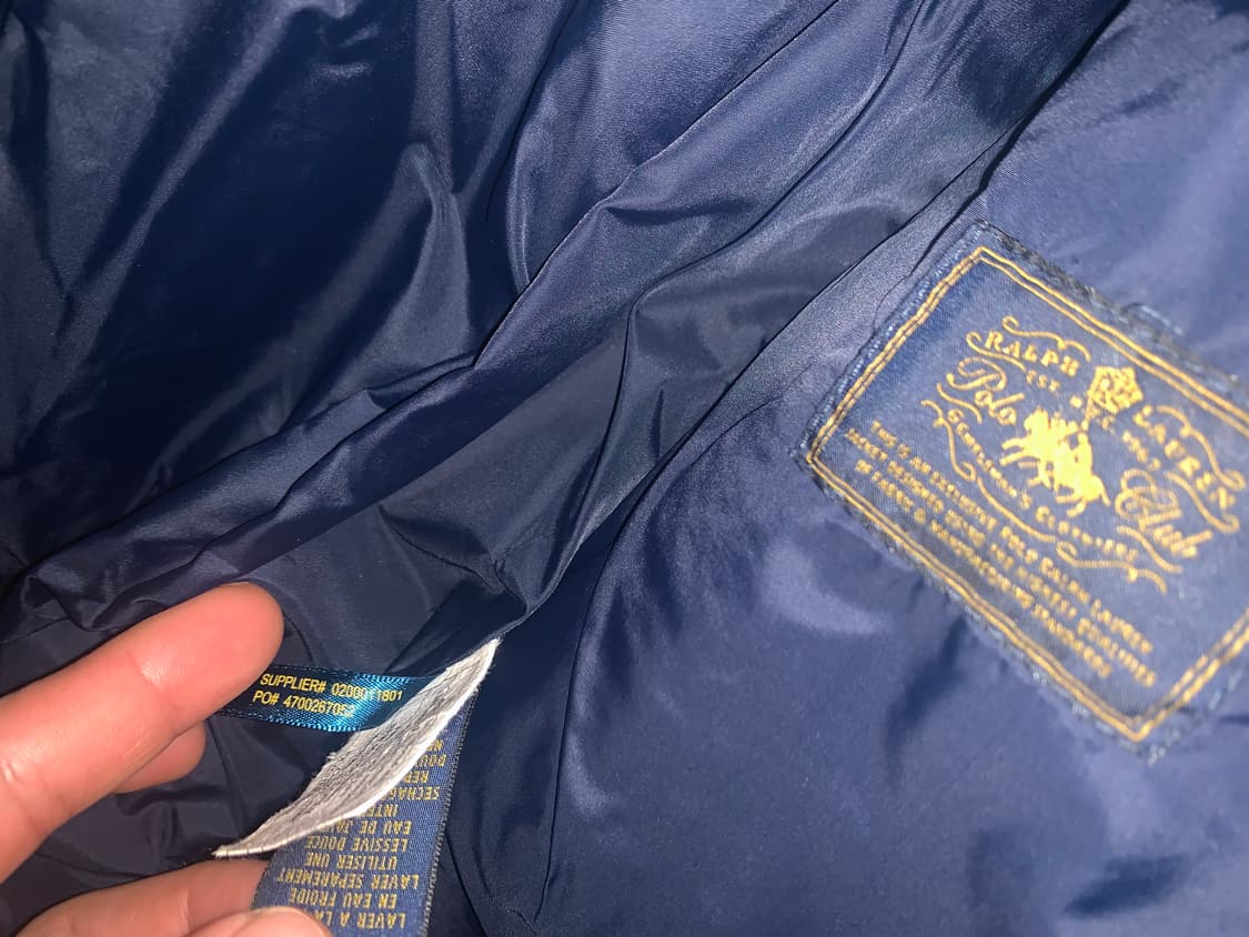 폴로 랄프로렌 퀄팅자켓M 상품이미지4