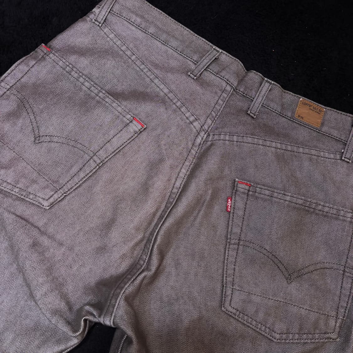 32 리바이스 USA 헤리티지 LOT 53 그레이 데님팬츠 상품이미지5