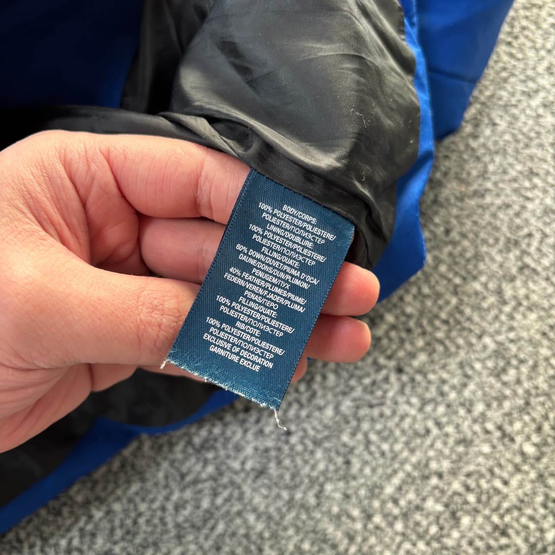 폴로 랄프로렌 보이즈 빅포니 블루 다운 패딩 (XL/18-20) 상품이미지5