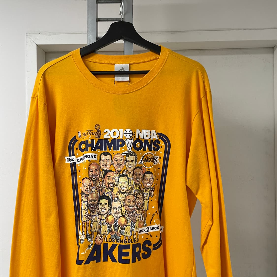 아디다스 NBA 레이커스 긴팔 티셔츠 110 상품이미지2