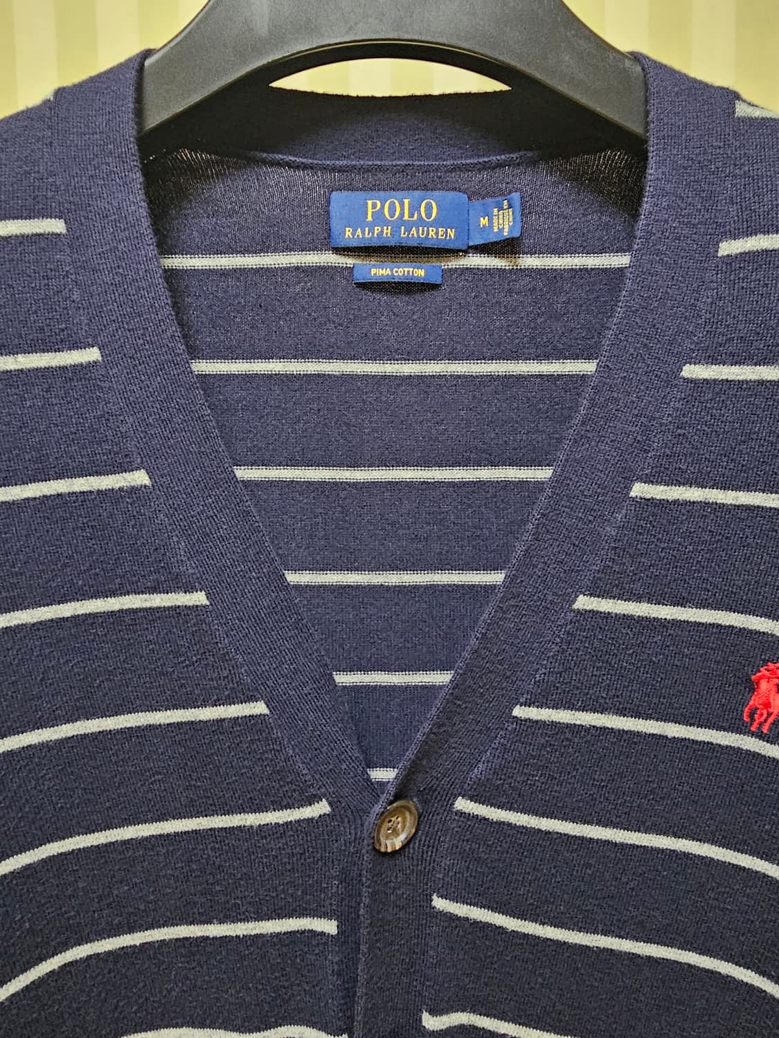 폴로 가디건 피마 M 상품이미지3