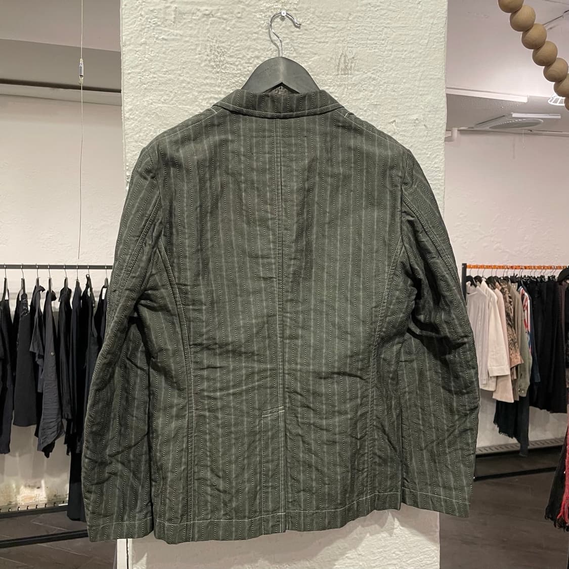 꼼데가르송 옴므 스트라이프 블레이저 상품이미지3