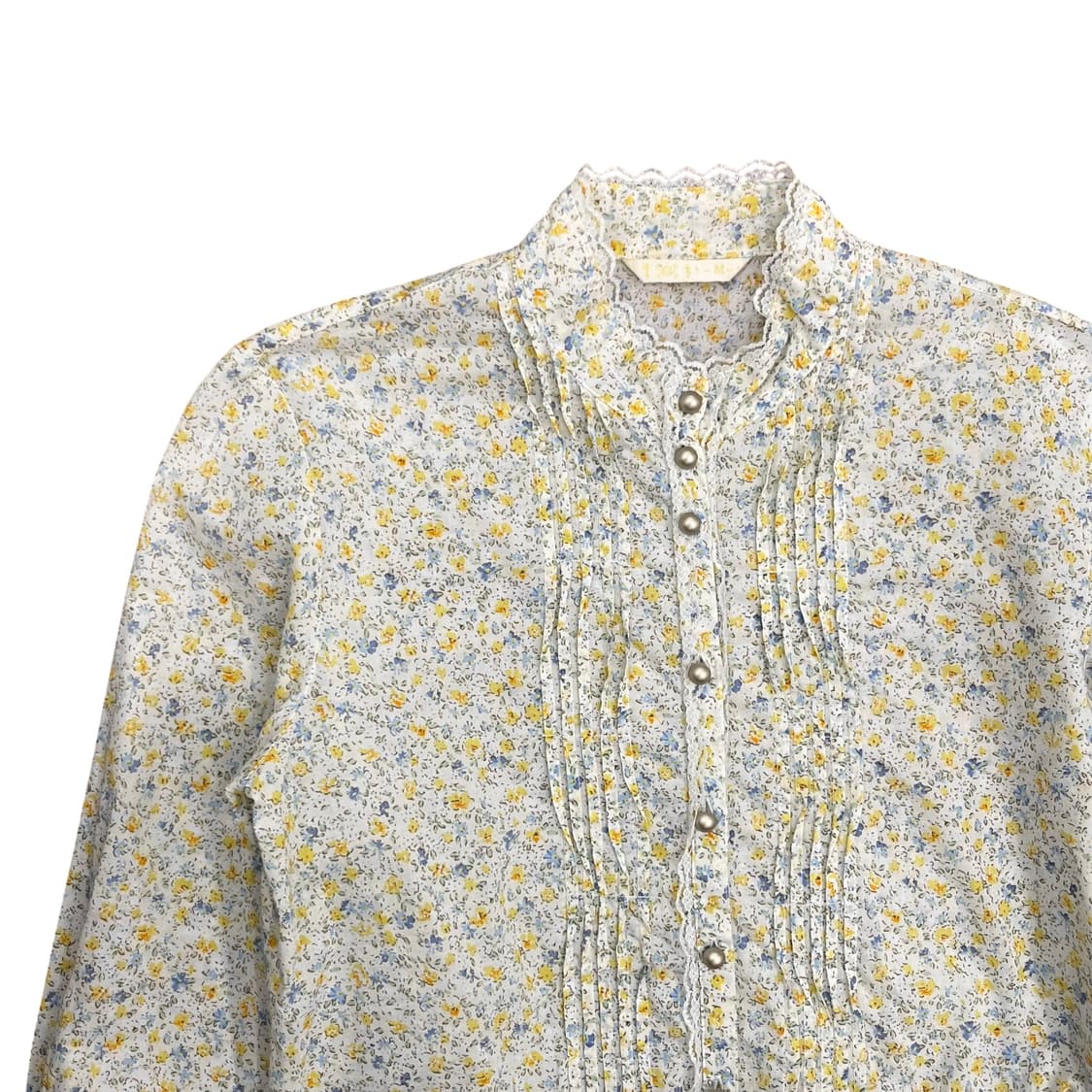 String Detail Floral Shirt 상품이미지3