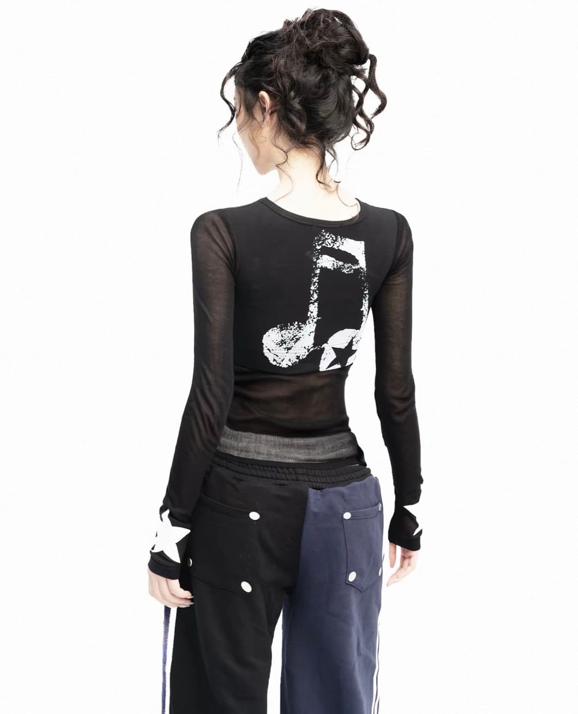 Gods plan 탑 빈티지 펑크 상품이미지3