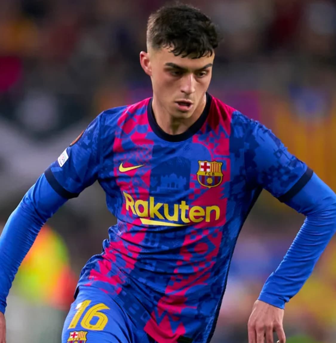 21-22시즌 바르셀로나 써드 페드리 유니폼 M 레플리카 상품이미지8