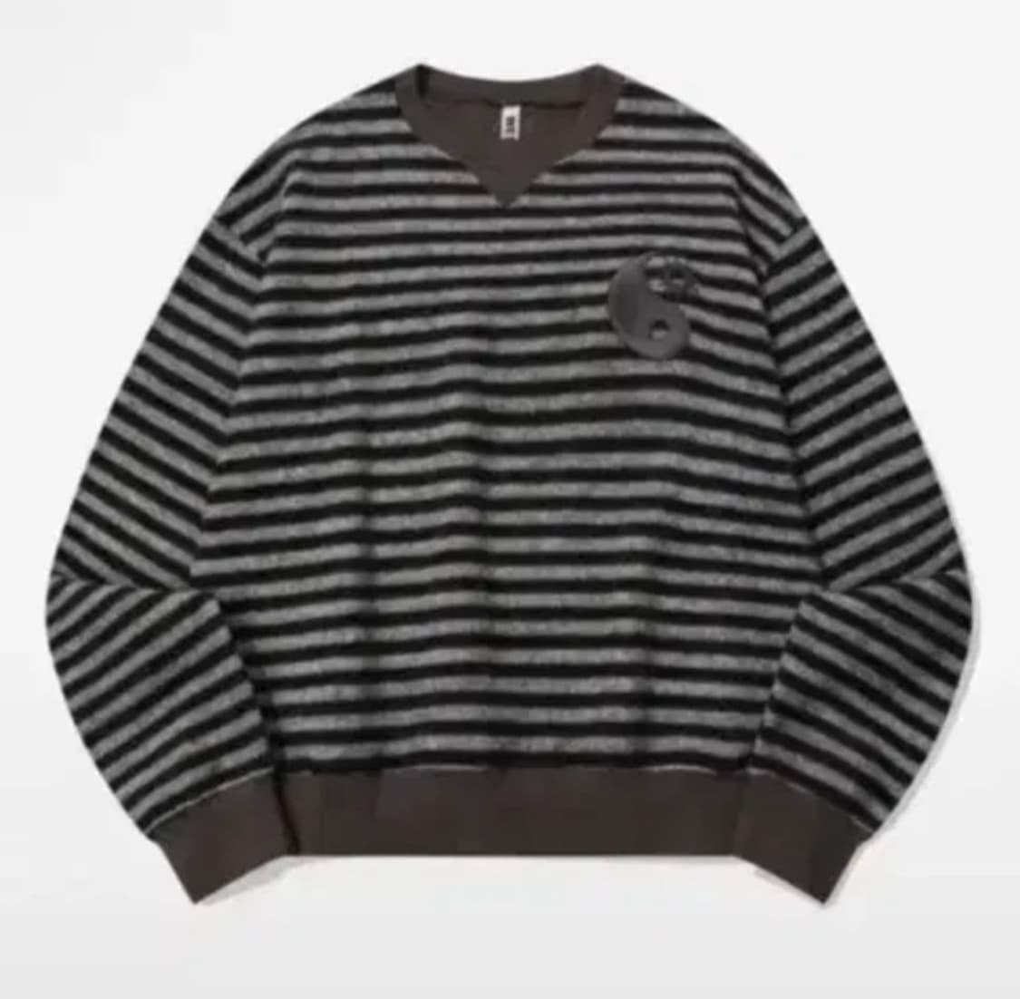 wesken 인앤양 브라운 맨투맨 상품이미지1