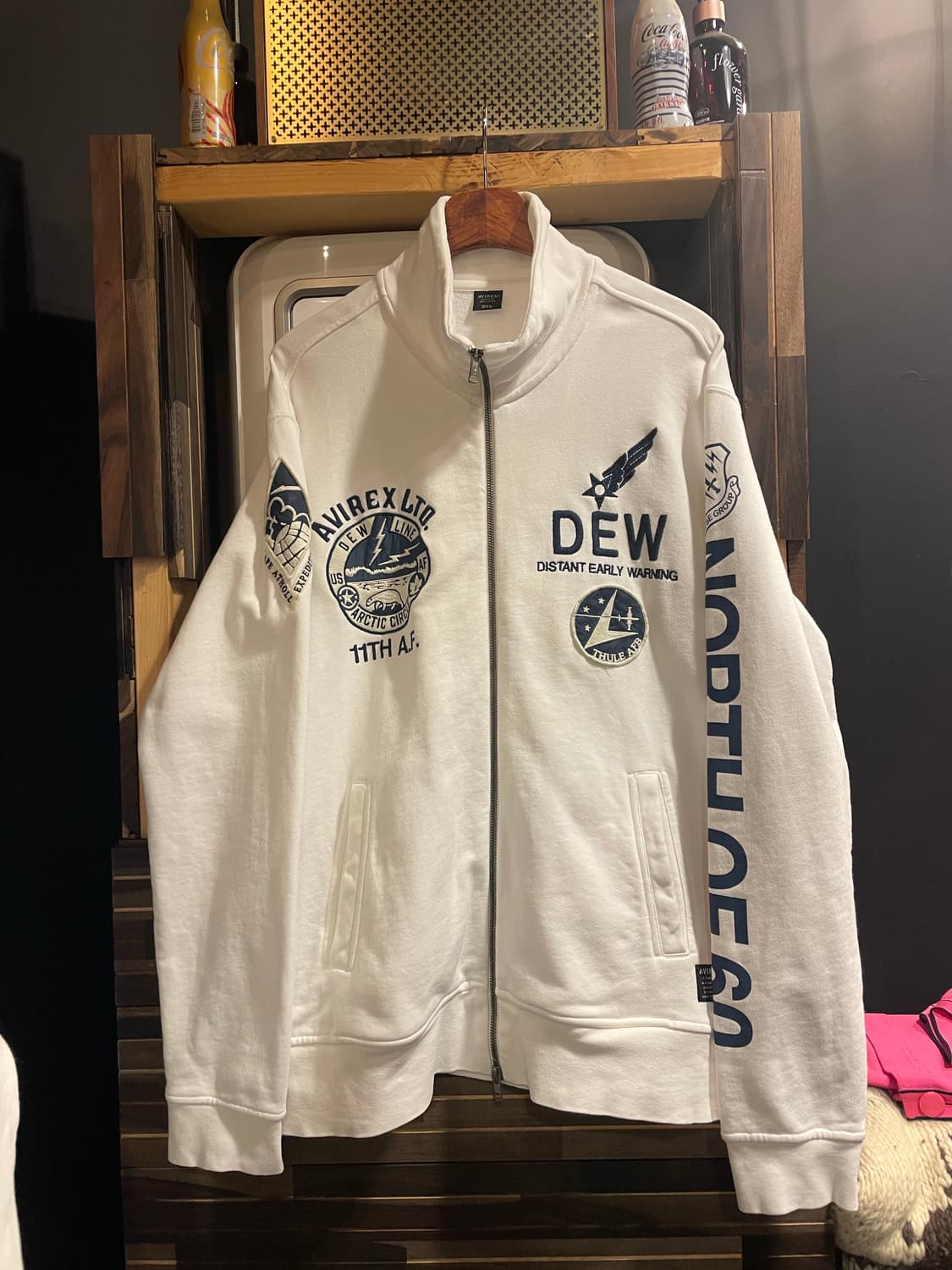 아비렉스 집업 상품이미지1