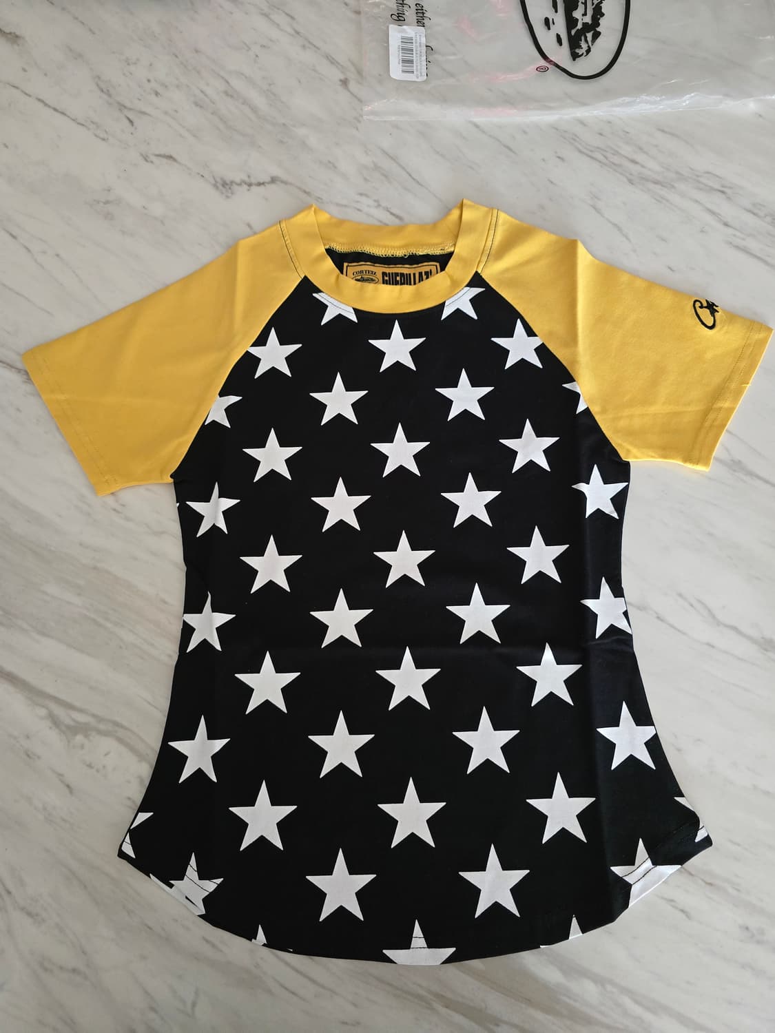 코르테이즈 우먼스 스타 베이비 크롭 티셔츠 M 상품이미지3