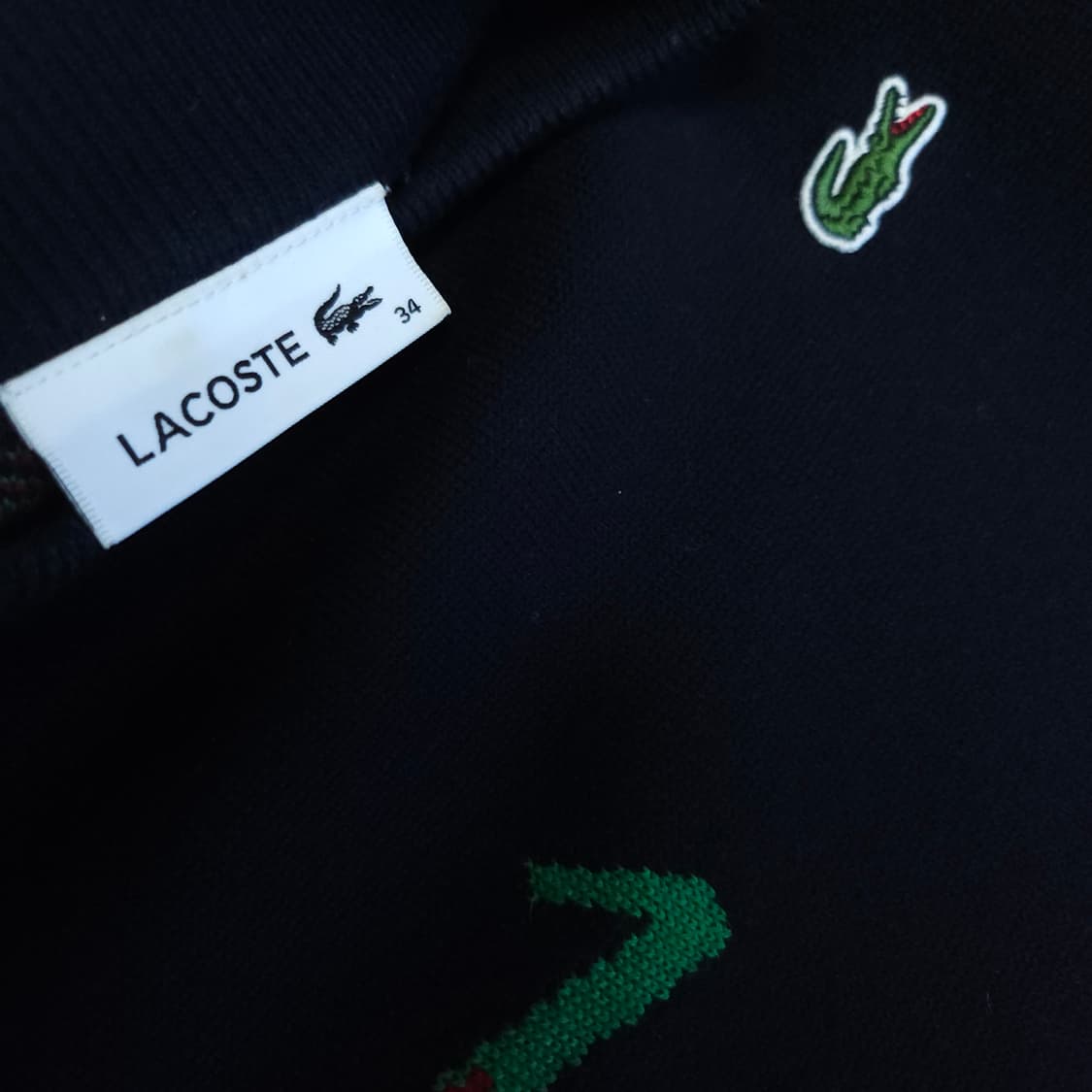 라코스테 여성 니트티셔츠 95 M 골프웨어 상품이미지6