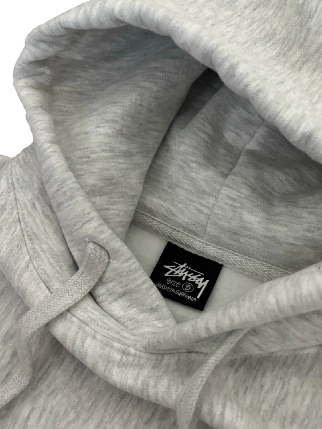 스투시 베이직 후드티 애쉬헤더 s 상품이미지2