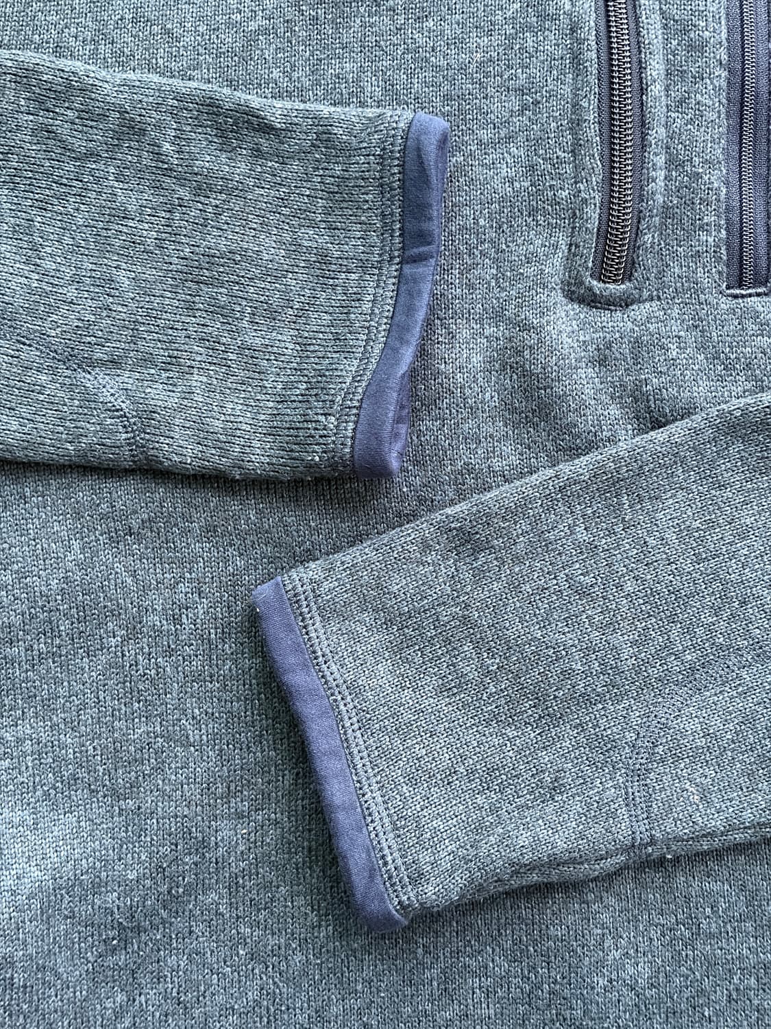 파타고니아 신칠라 감성 니트 플리스 하프집업 M (103)  상품이미지4