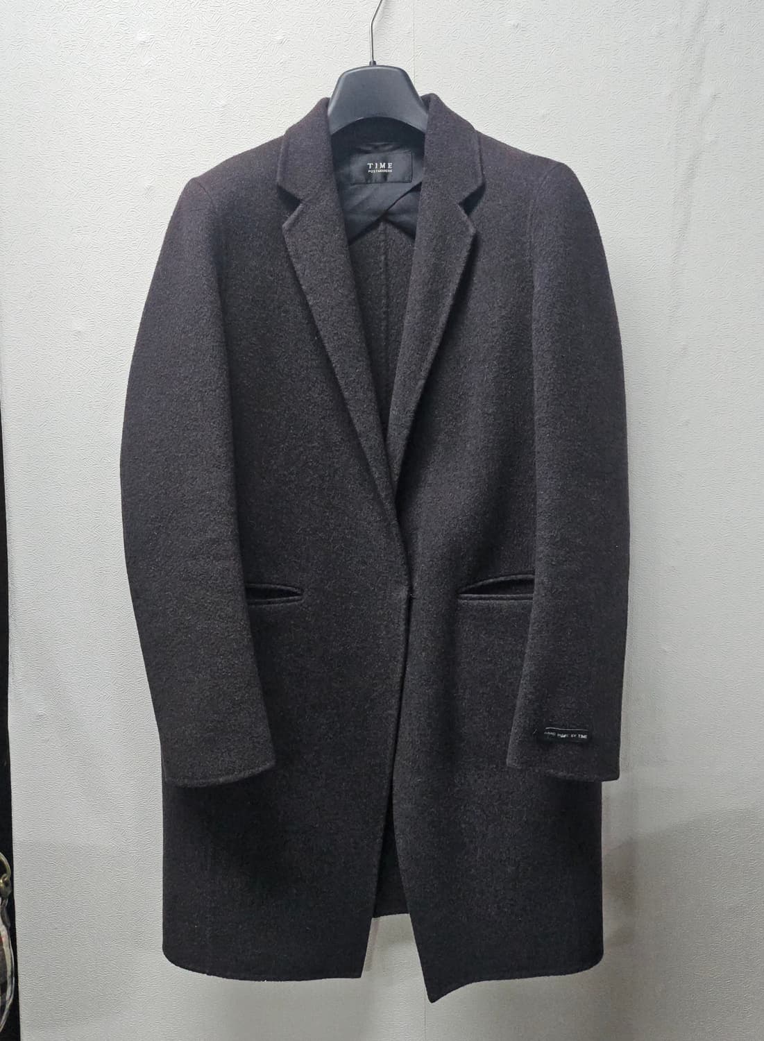 TIME 타임 모 캐시미어  롱 코트 M 상품이미지2