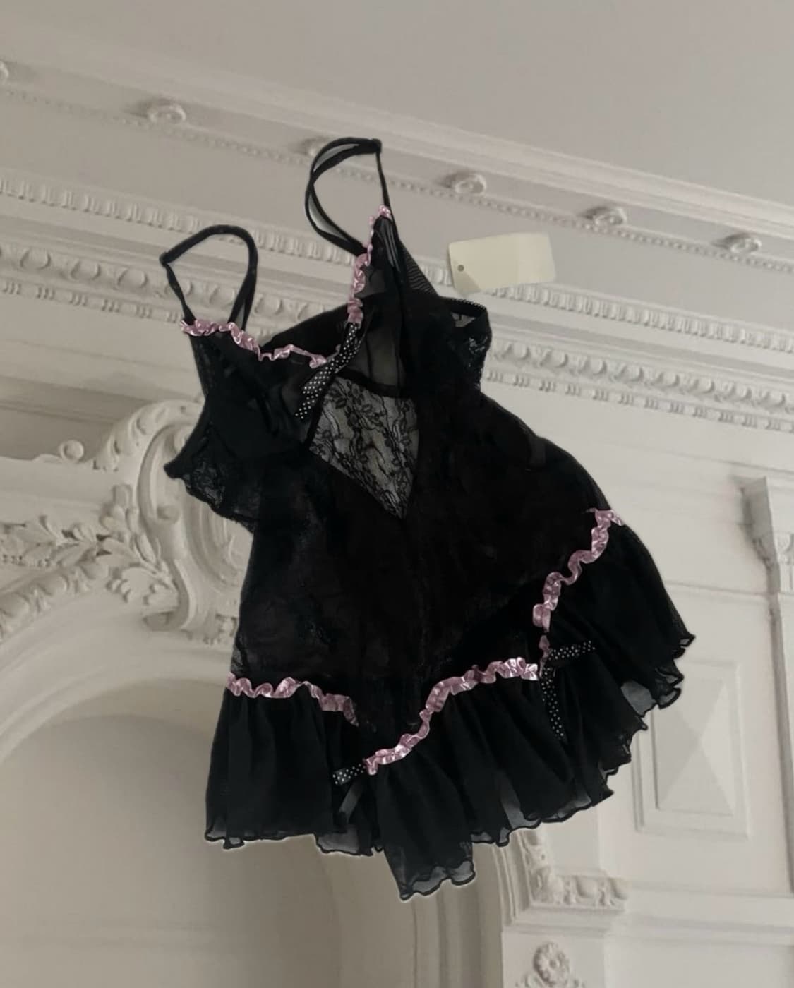 갸루 레이스 슬립 상품이미지1