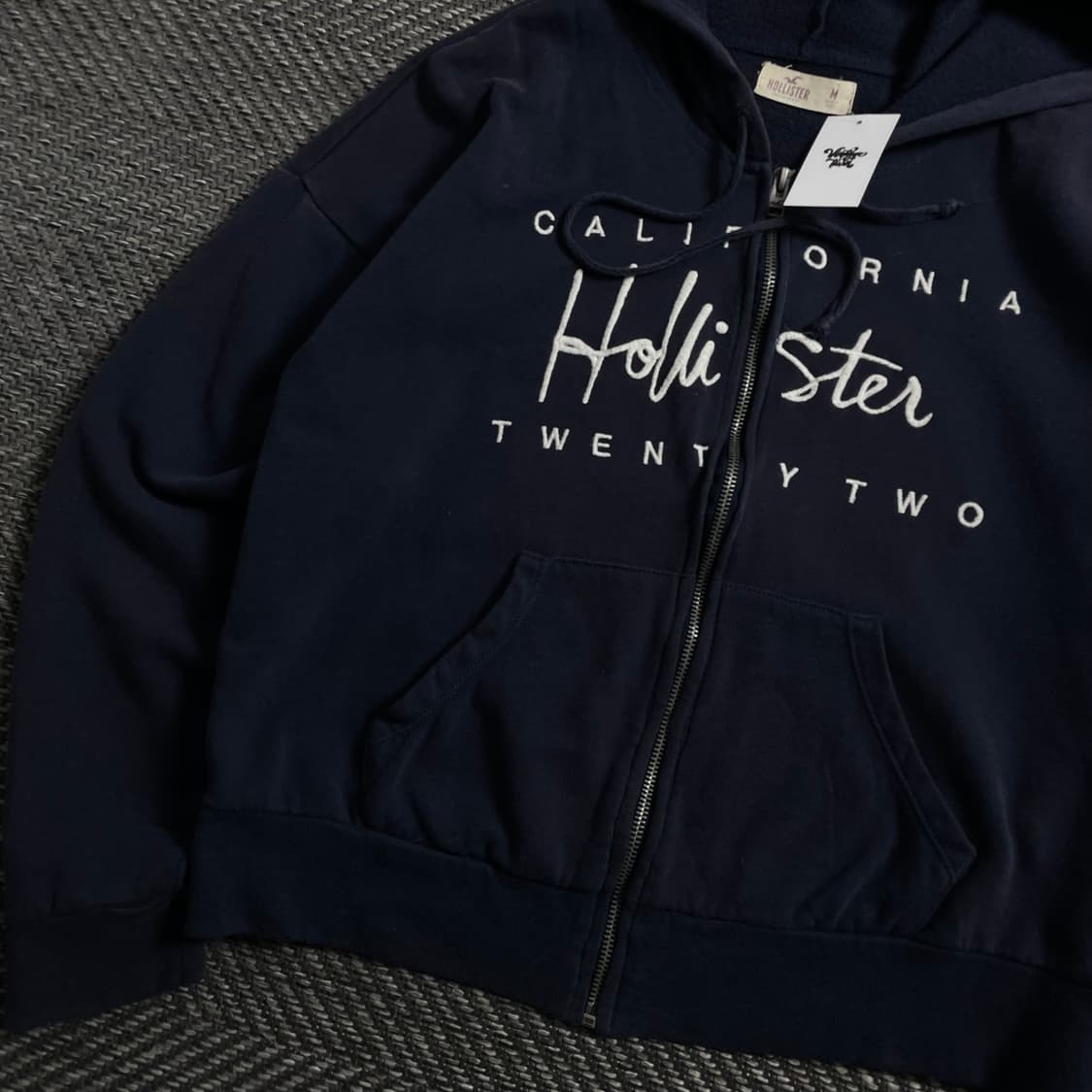 홀리스터 y2k 스펠아웃 후드집업 o 4161 상품이미지3