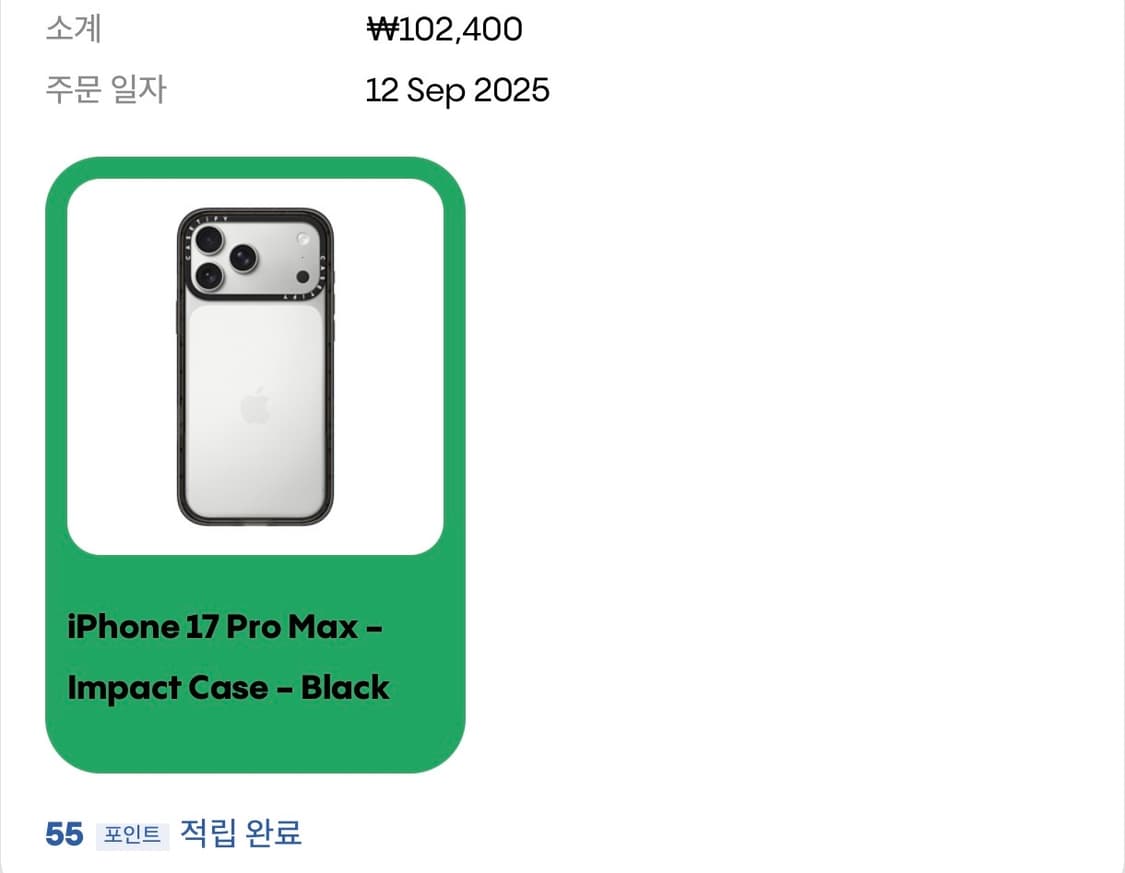 케이스티파이 아이폰 17 pro max 임팩트 케이스 상품이미지4