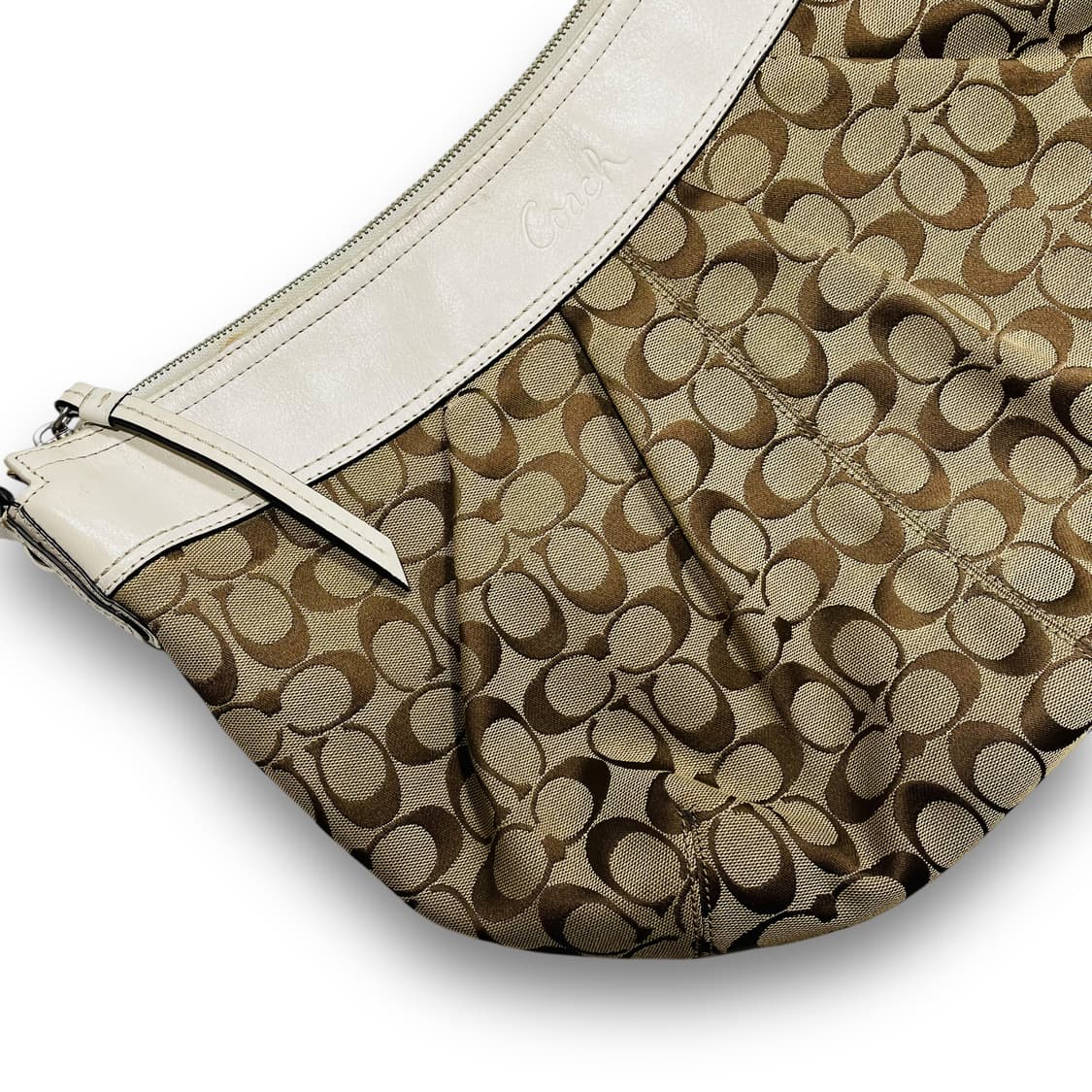 코치 모노그램 y2k 호보 빈티지 핸드 숄더백 상품이미지4