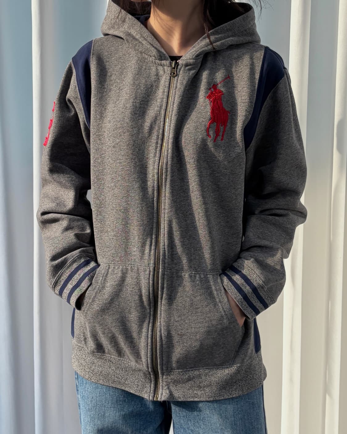 [M-L]폴로 랄프로렌 빅포니 치프키프 후드집업 상품이미지6