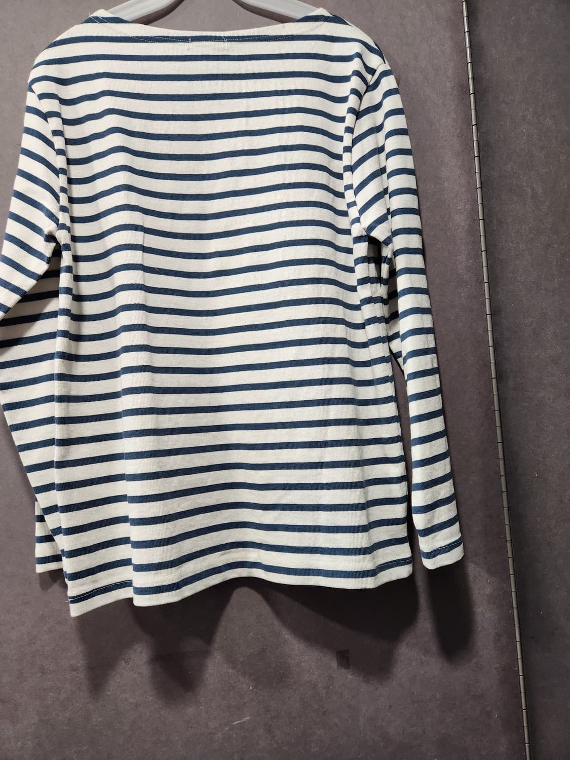 면 스트라이프 긴팔 면티셔츠 상품이미지2