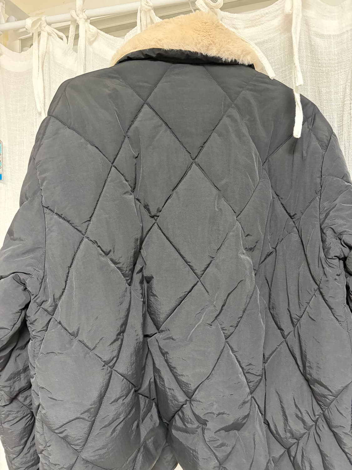 코데즈컴바인 숏패딩 블랙 자켓 점퍼 상품이미지2