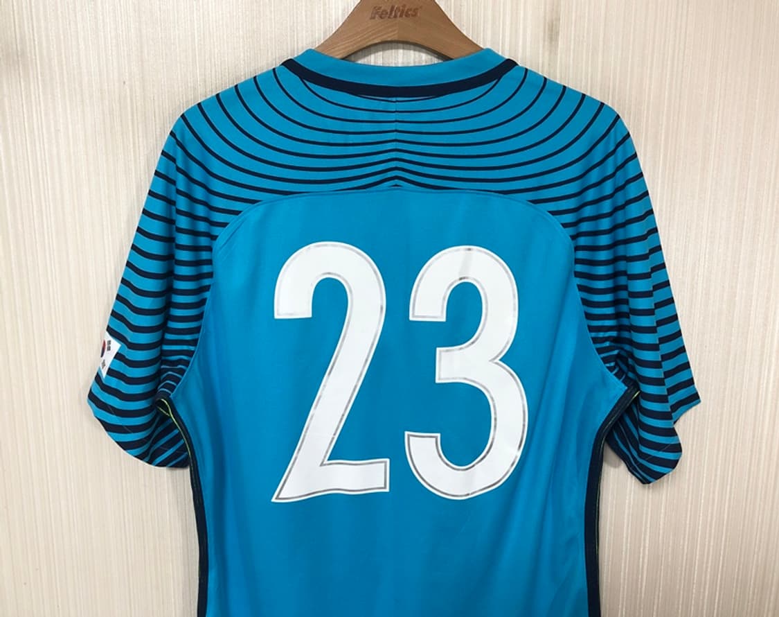 나이키국대 국대KOREA 16-18 국대 지급실착 GK유니폼 XL #23 상품이미지8