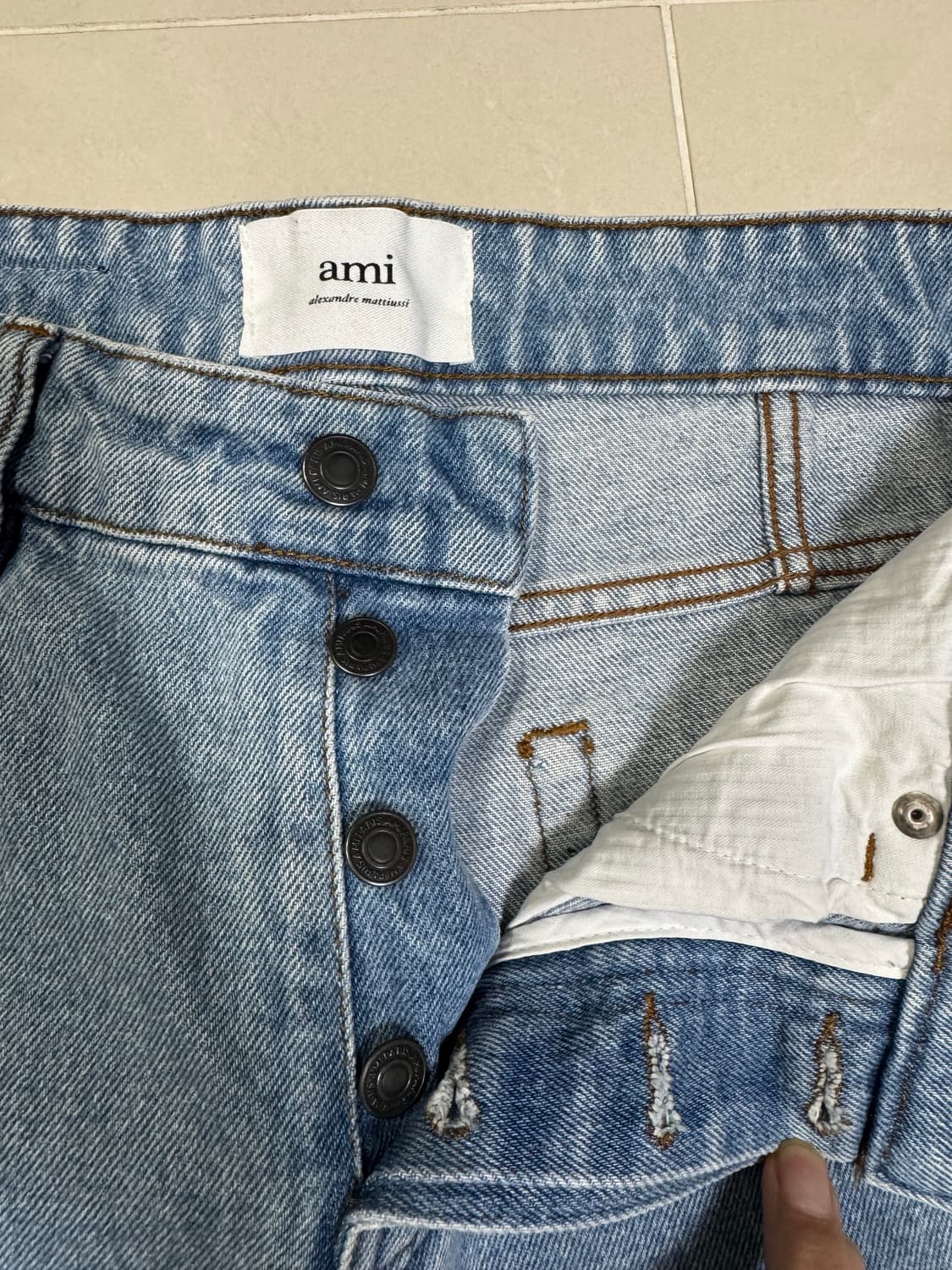 아미 연청바지 30(정품) 상품이미지2