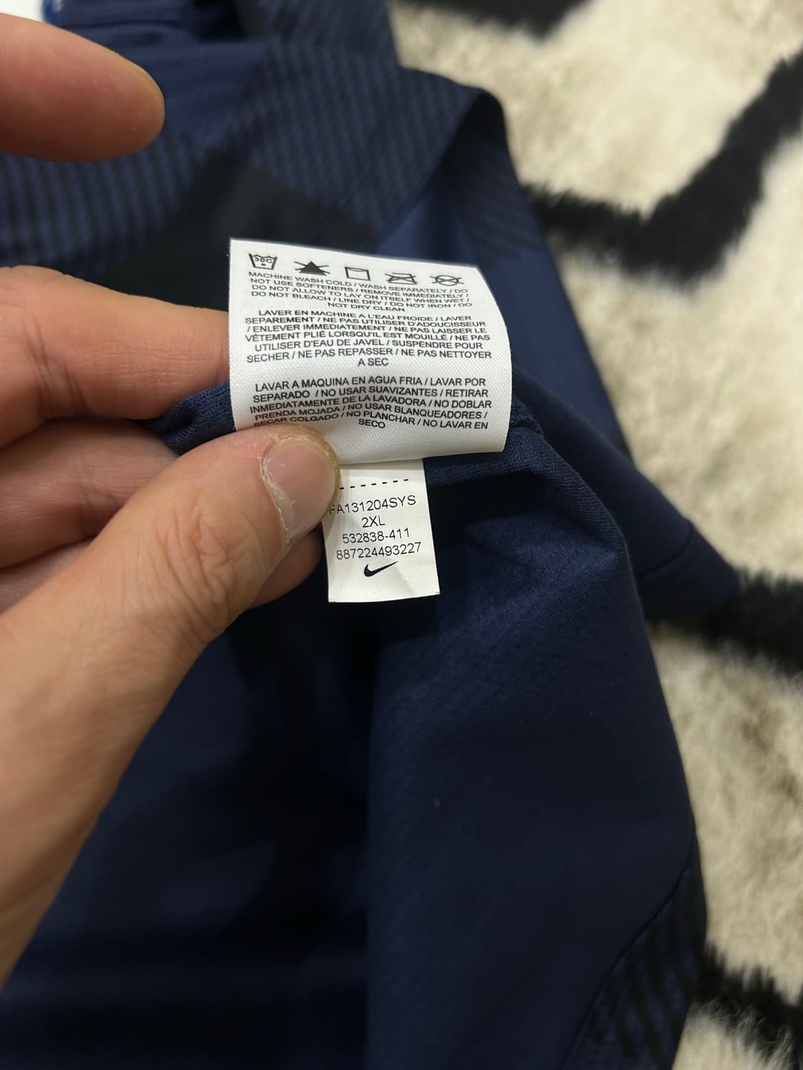 [2XL]나이키 13-14 맨체스터유나이티드 반팔유니폼/반페르시 상품이미지7