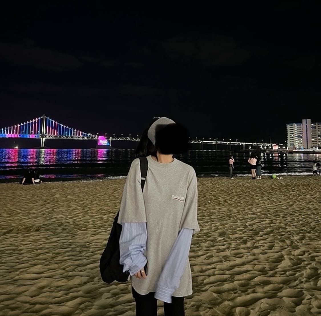 발렌시아가 폴리티컬 켐페인 레이어드 티셔츠 그레이 상품이미지8