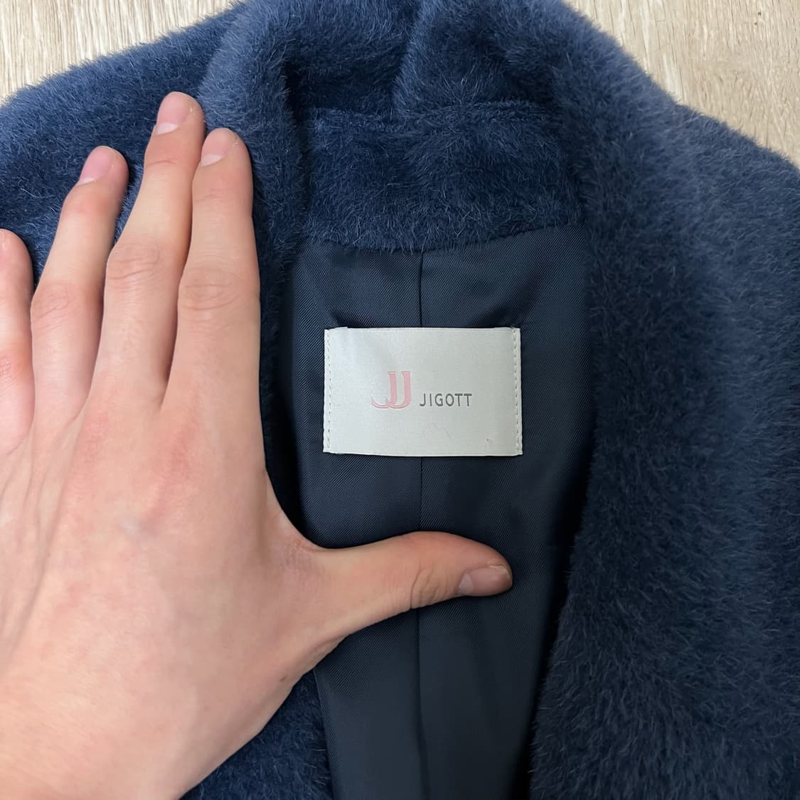 지고트 여성 럭셔리 알파카 롱 코트 88-90-160 상품이미지4