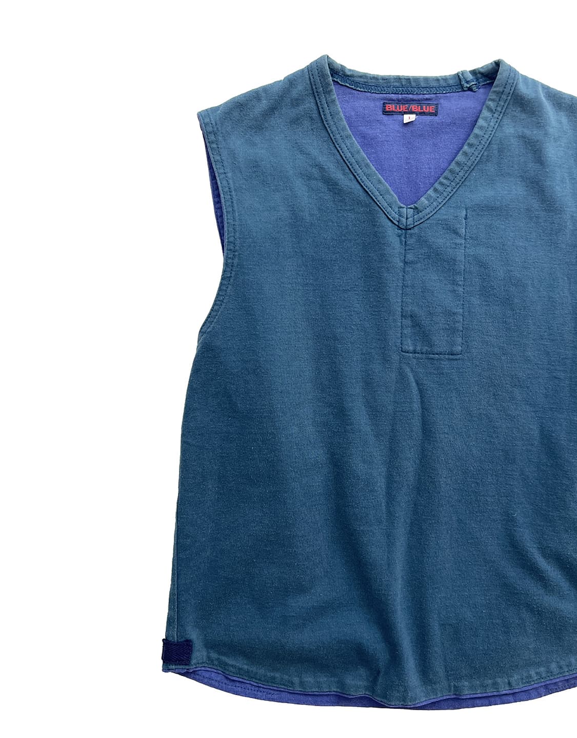 블루 블루 재팬 인디고 조끼 상품이미지2