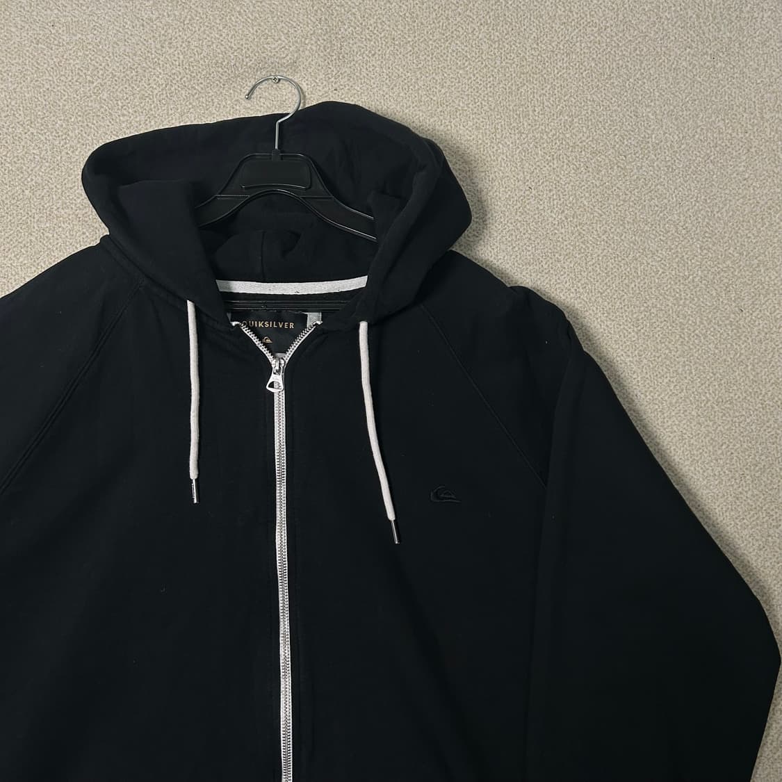 (XXL) 퀵실버 블랙 후드집업 상품이미지2