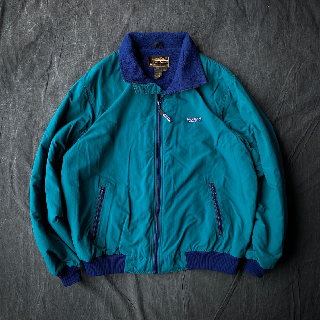 80s green Eddie Bauer warm-up  상품이미지1