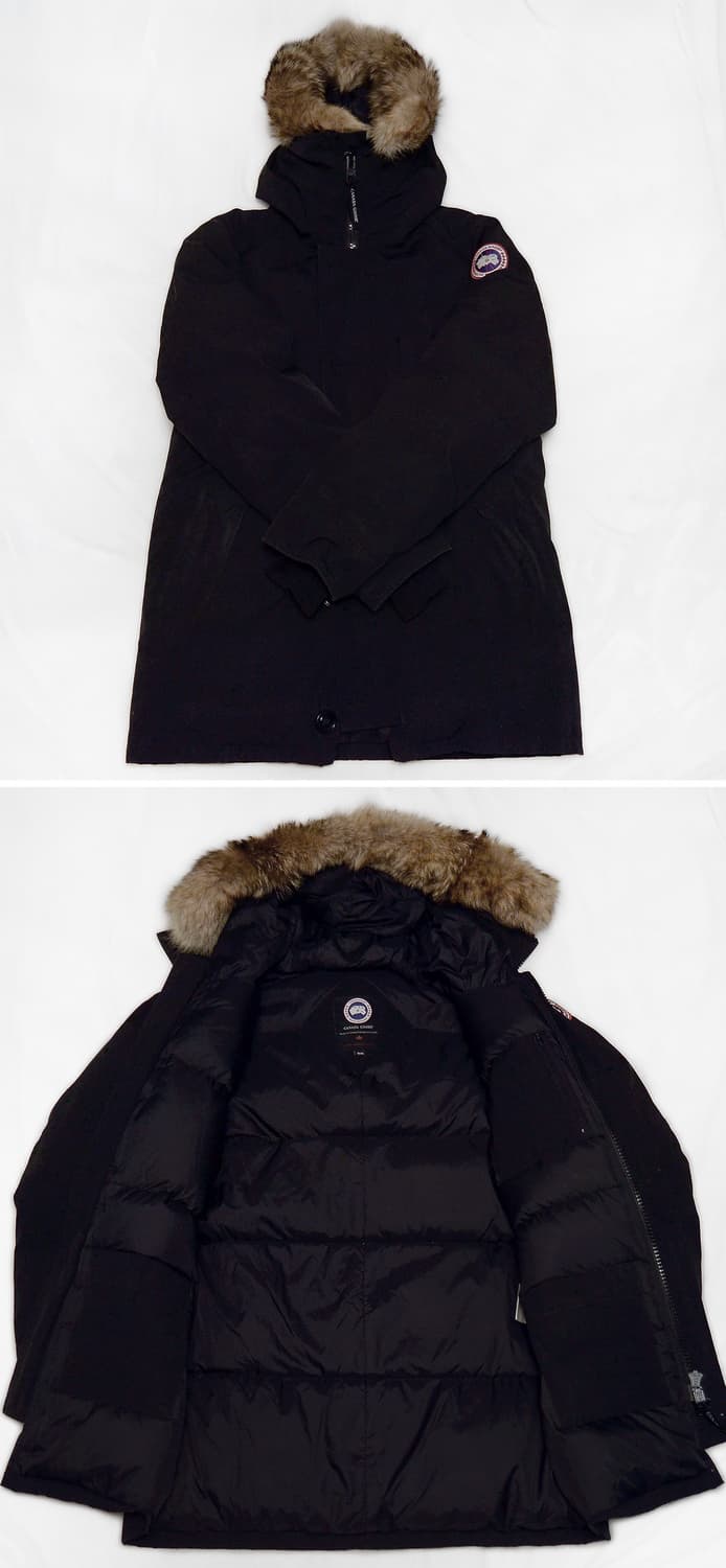 캐나다구스 샤토 헤비다운 패딩 파카 블랙 (M / 100+) 상품이미지3
