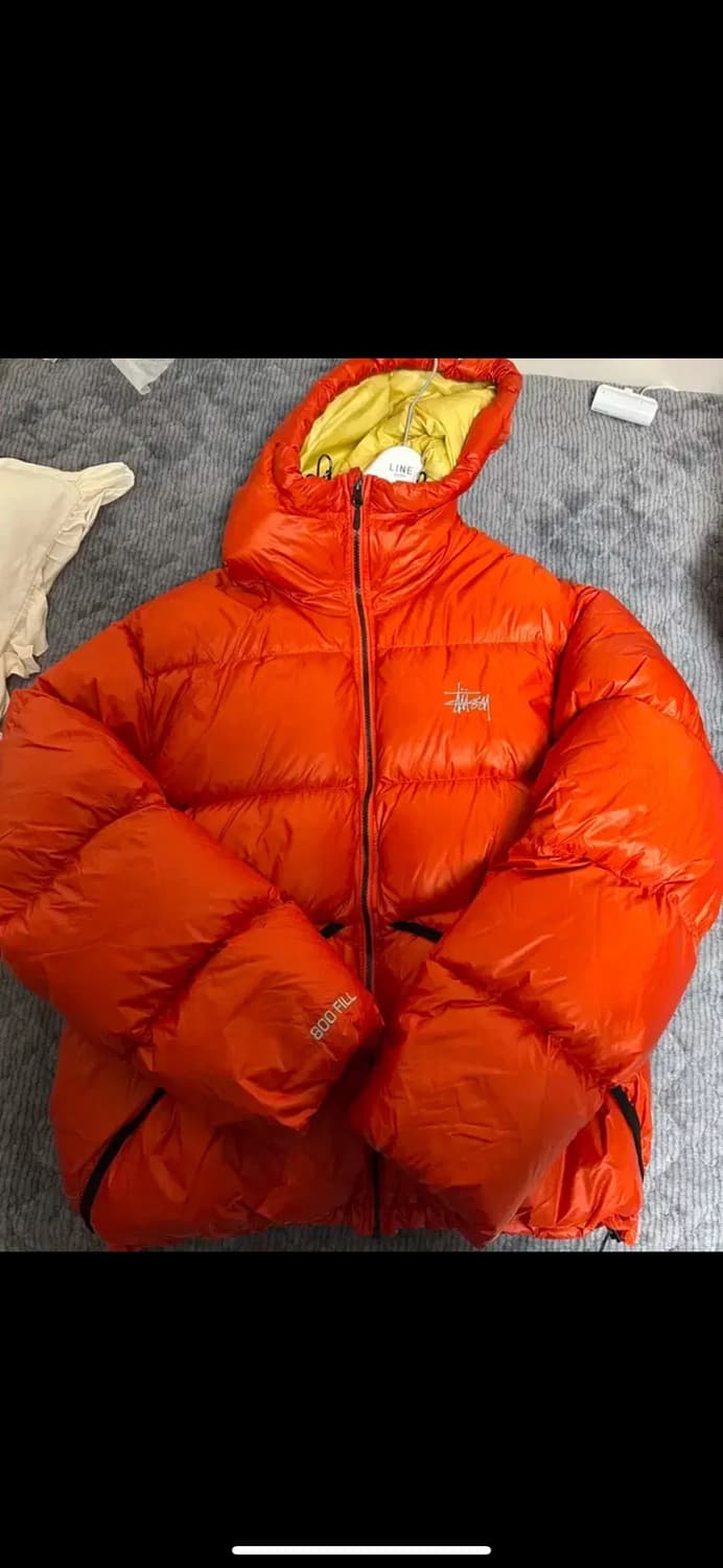 [XL] 스투시 다운파카 립스탑 카옌 패딩 상품이미지2