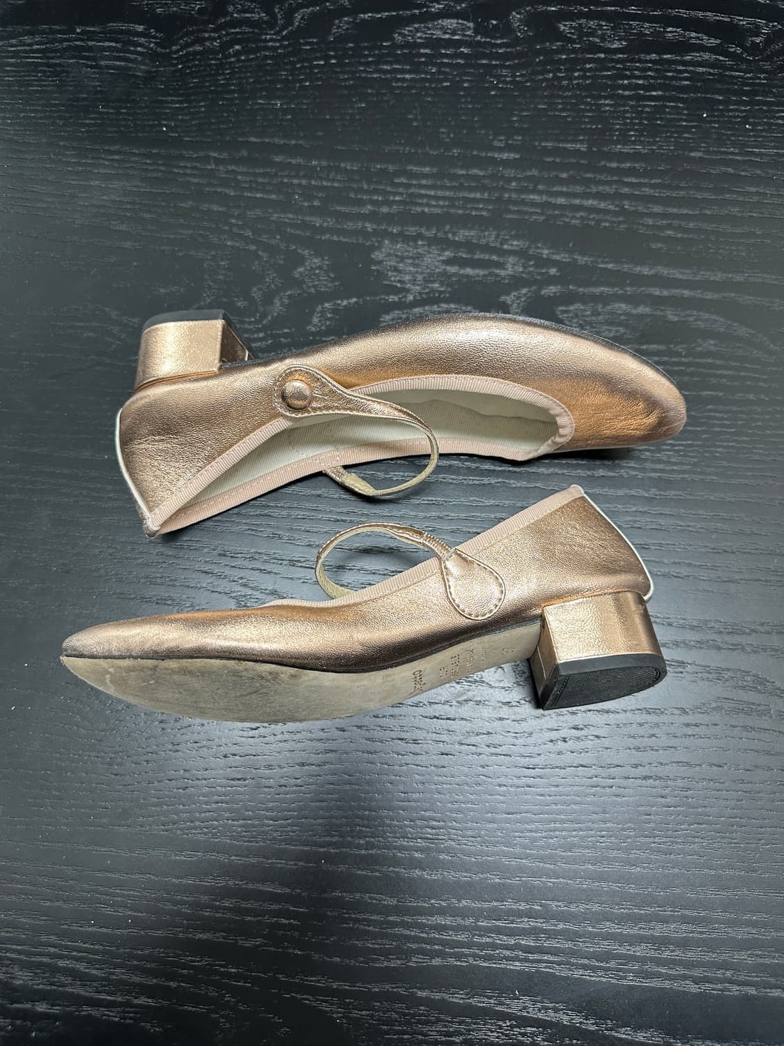 레페토 로즈 로즈골드 플랫 슈즈 상품이미지2