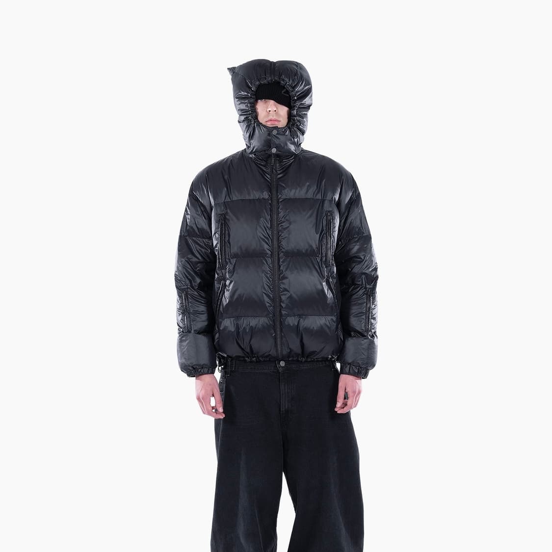 VAIN PUFFER JACKET BLACK 베인 푸퍼 자켓 상품이미지2