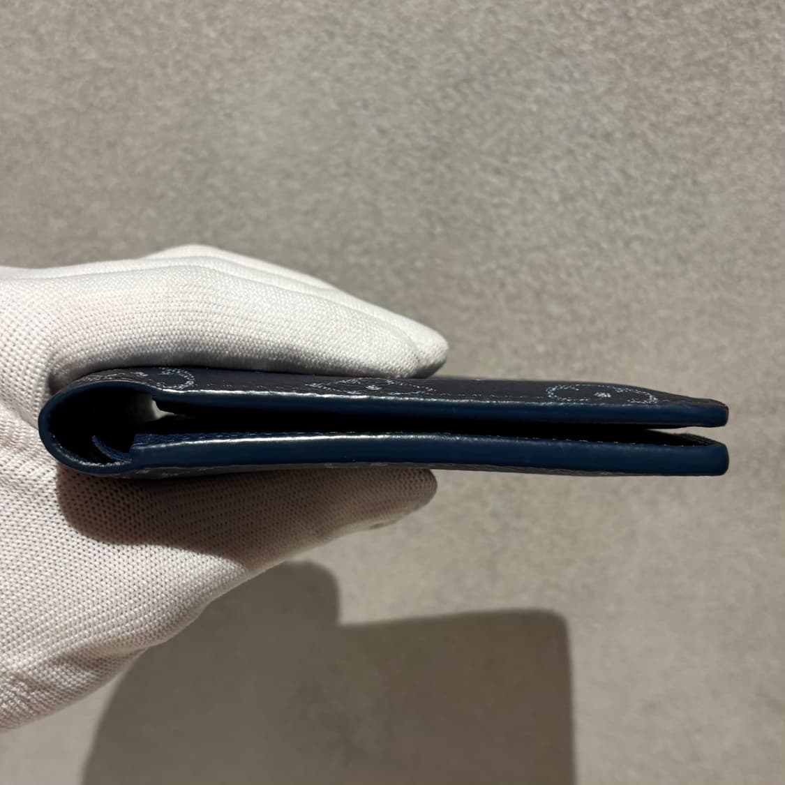 A+ / OS 루이비통 그라데이션 반지갑 블루 상품이미지5